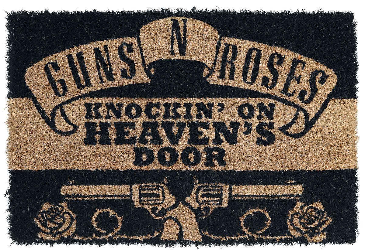 Knockin' on Heaven's Door. Guns N' Roses Felpudo