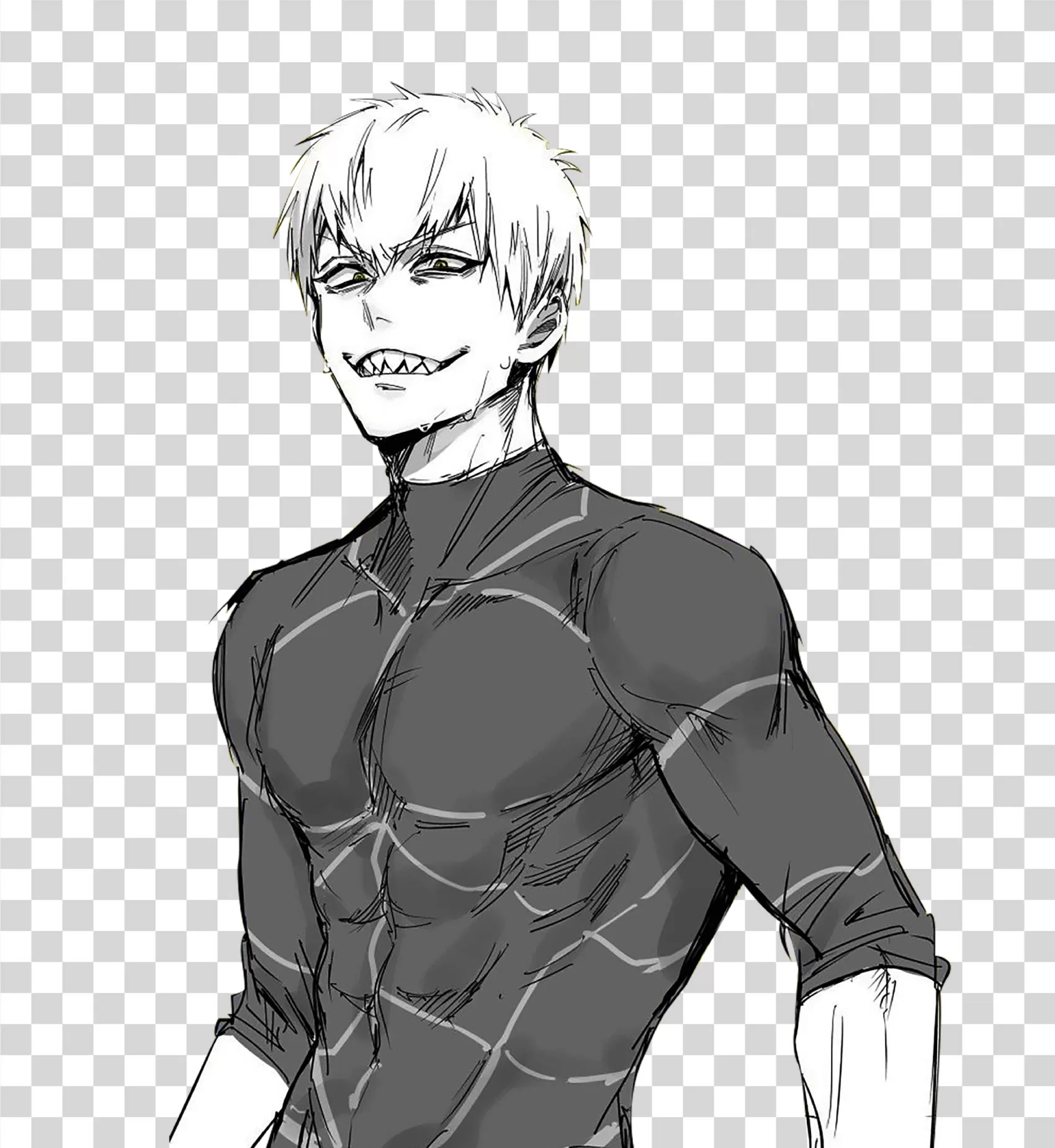 Jingo Raichi, Blue Lock, manga character, anime, transparent PNG image