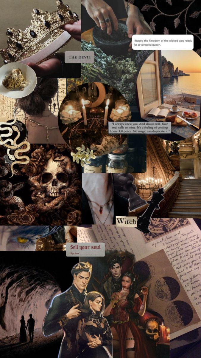 book: Kingdom of the wicked. Wallaper. Aesthetic. Collage. Personaggi, Libri, Sfondi
