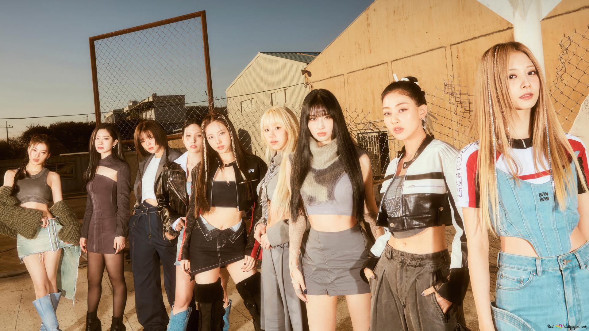 TWICE's Members. Ready to Be Shoot 4K wallpaper download