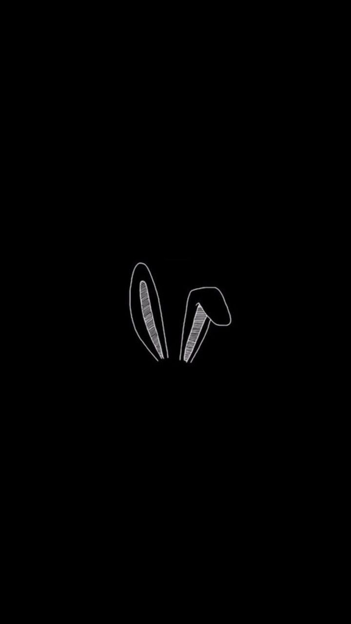 Black Rabbit Wallpaper