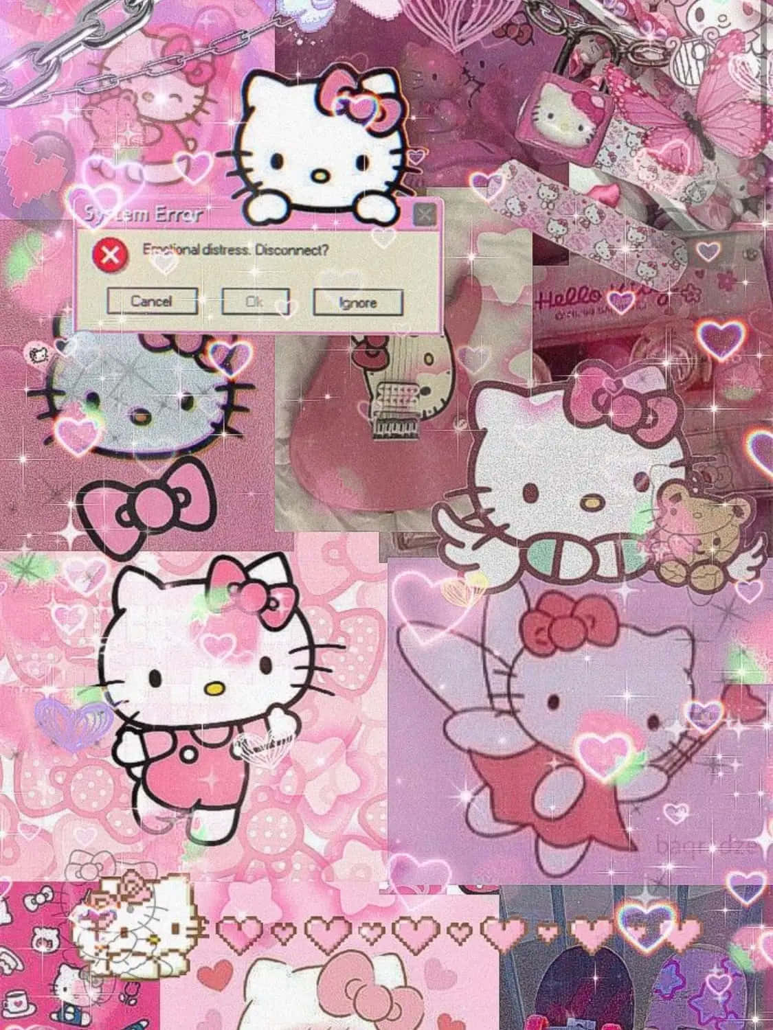 Hello Kitty And Friends Aesthetic Wallpaper