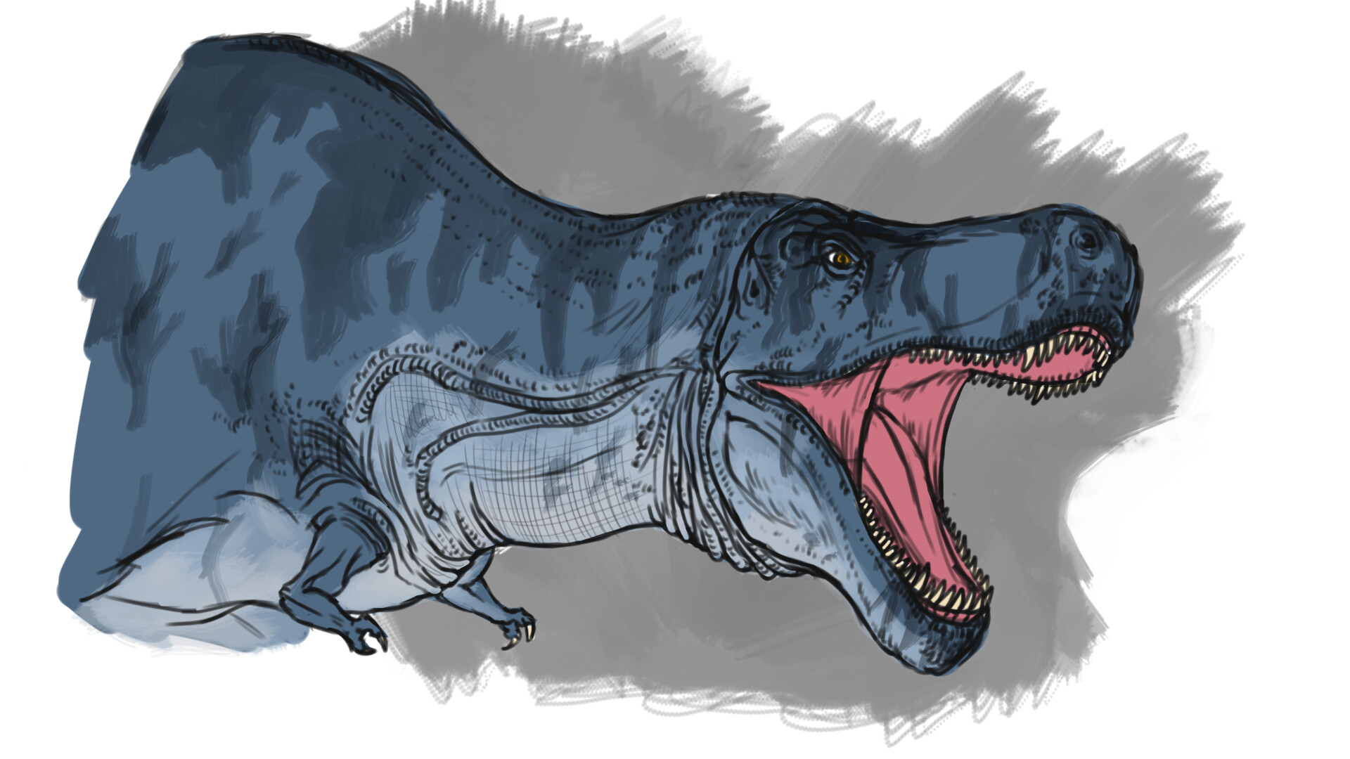 T Rex Sketch