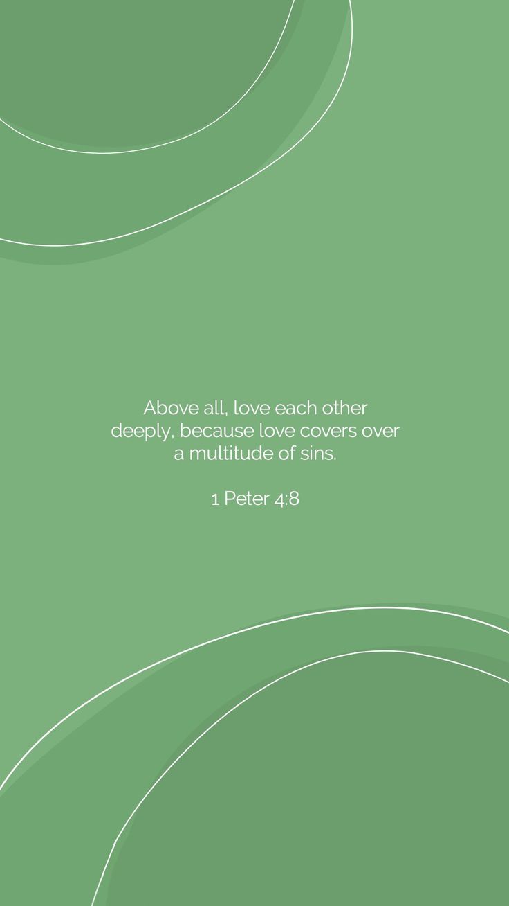 Peter 4:8