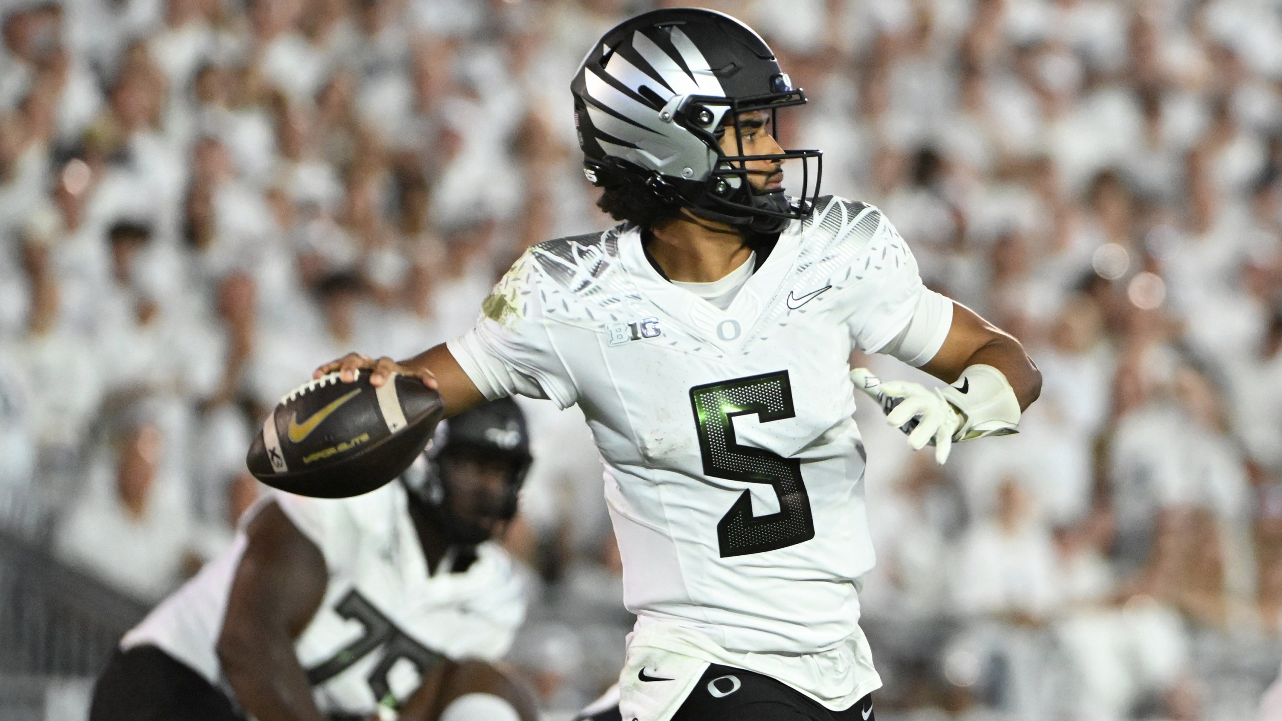 Oregon Outlasts Penn State 30 24 In Double Overtime