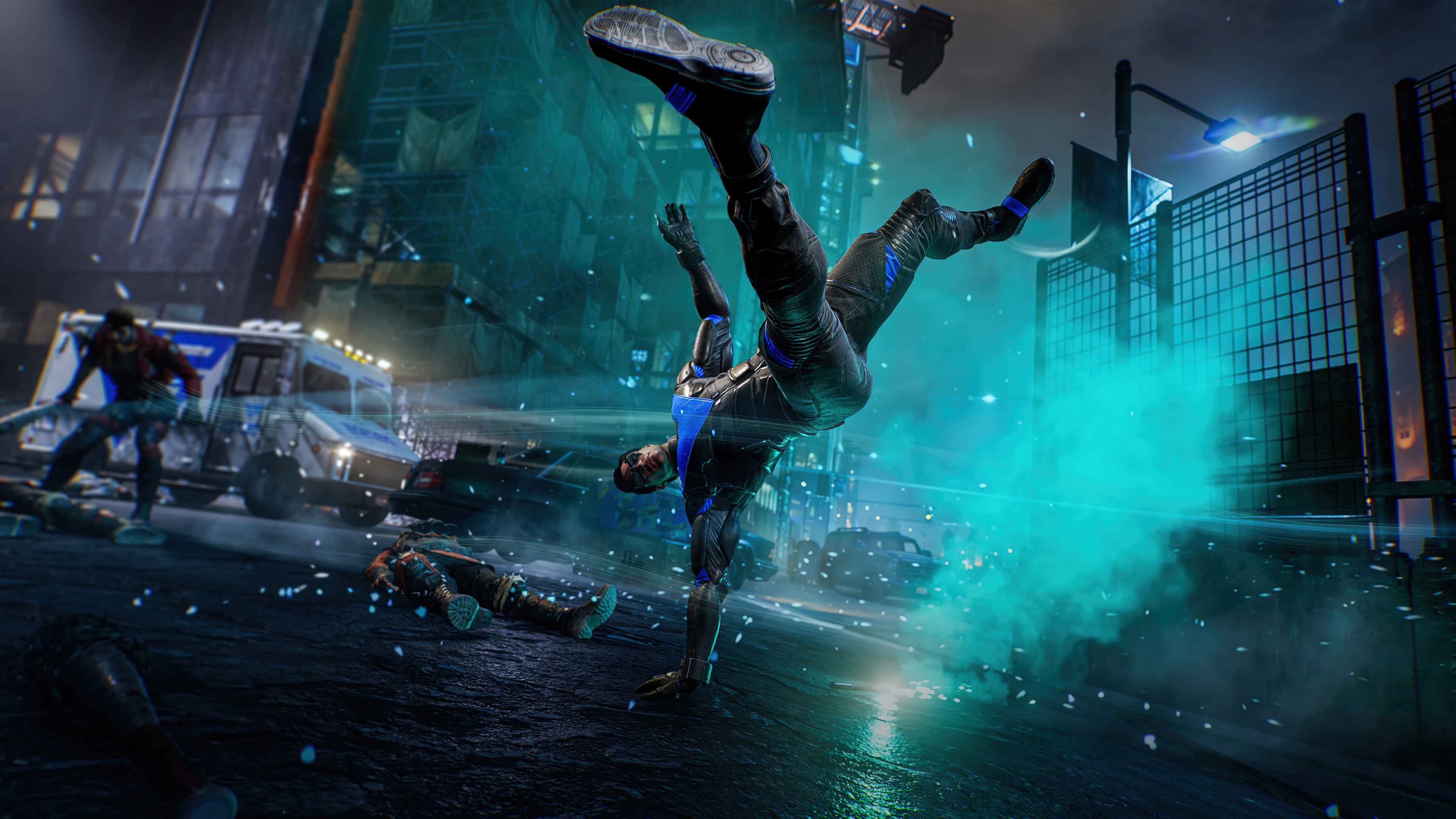 Gotham Knights Nightwing Fighting Game Wallpaper 4K HD PC i