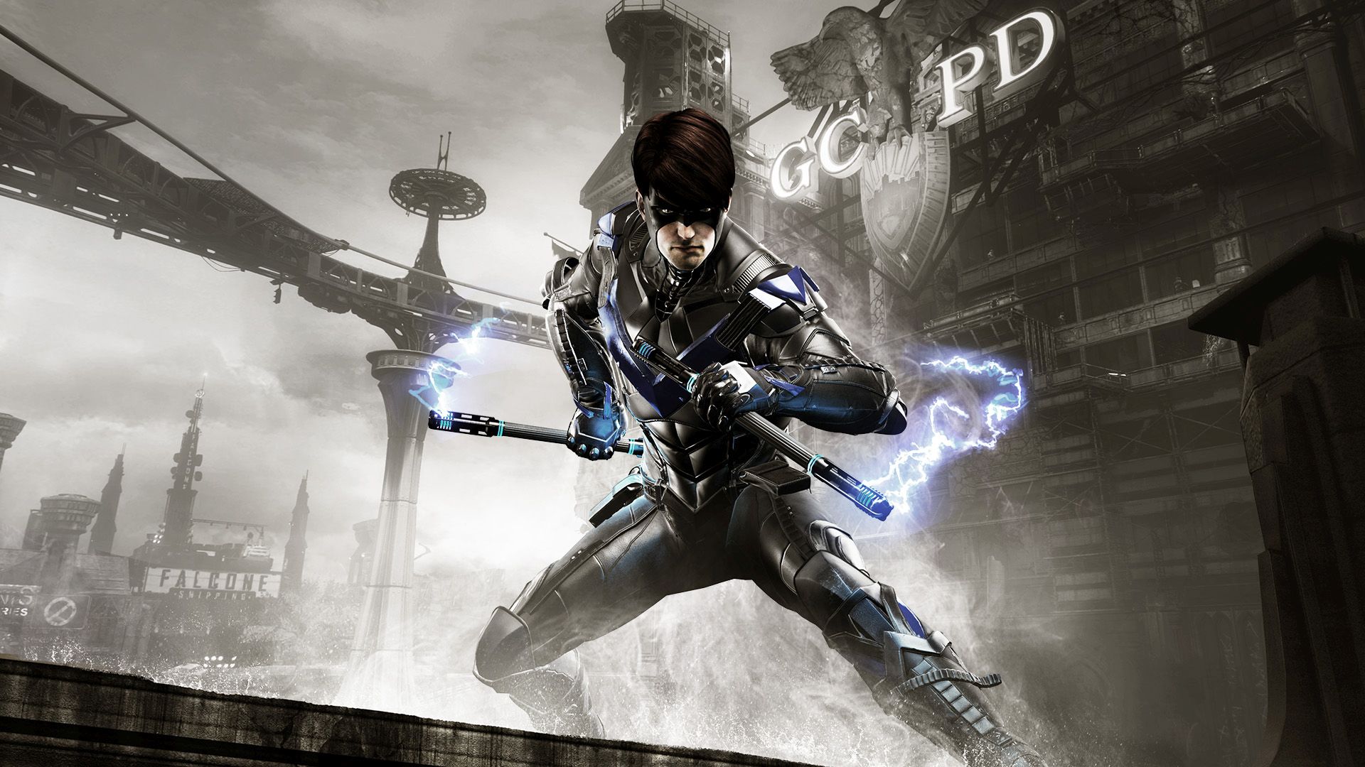 Desktop wallpaper: Nightwing, Batman: Arkham Knight, Video Game, Dick Grayson, Batman 4K free download for PC. 362020