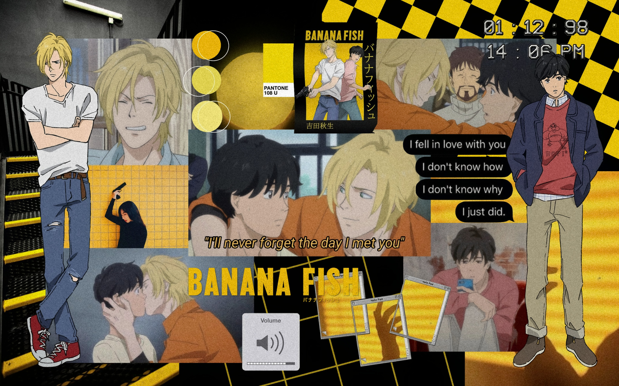 Banana Fish desktop wallpaper