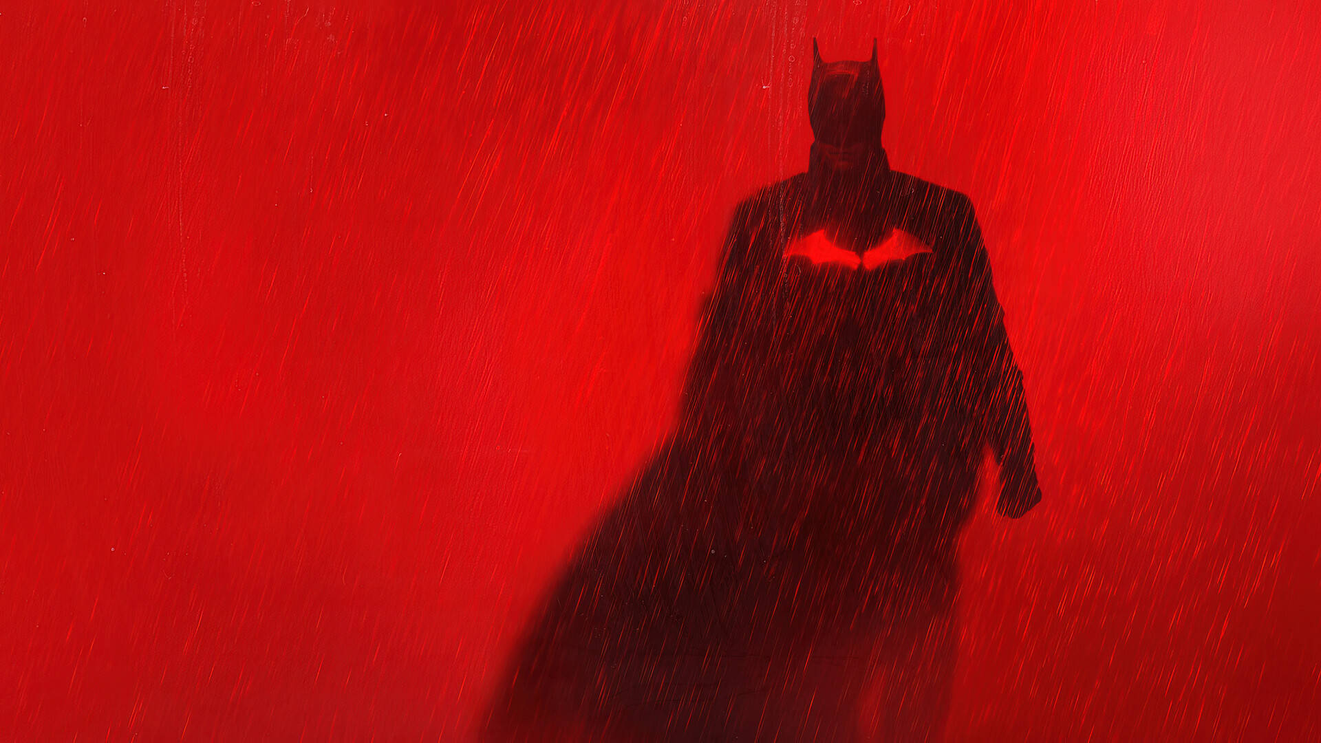 Download The Batman Walking In The Rain Wallpaper