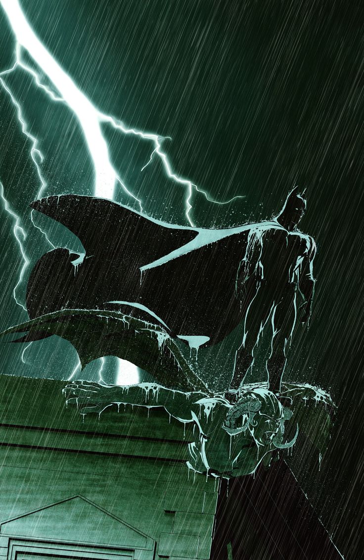 Batman in the rain, maxx b