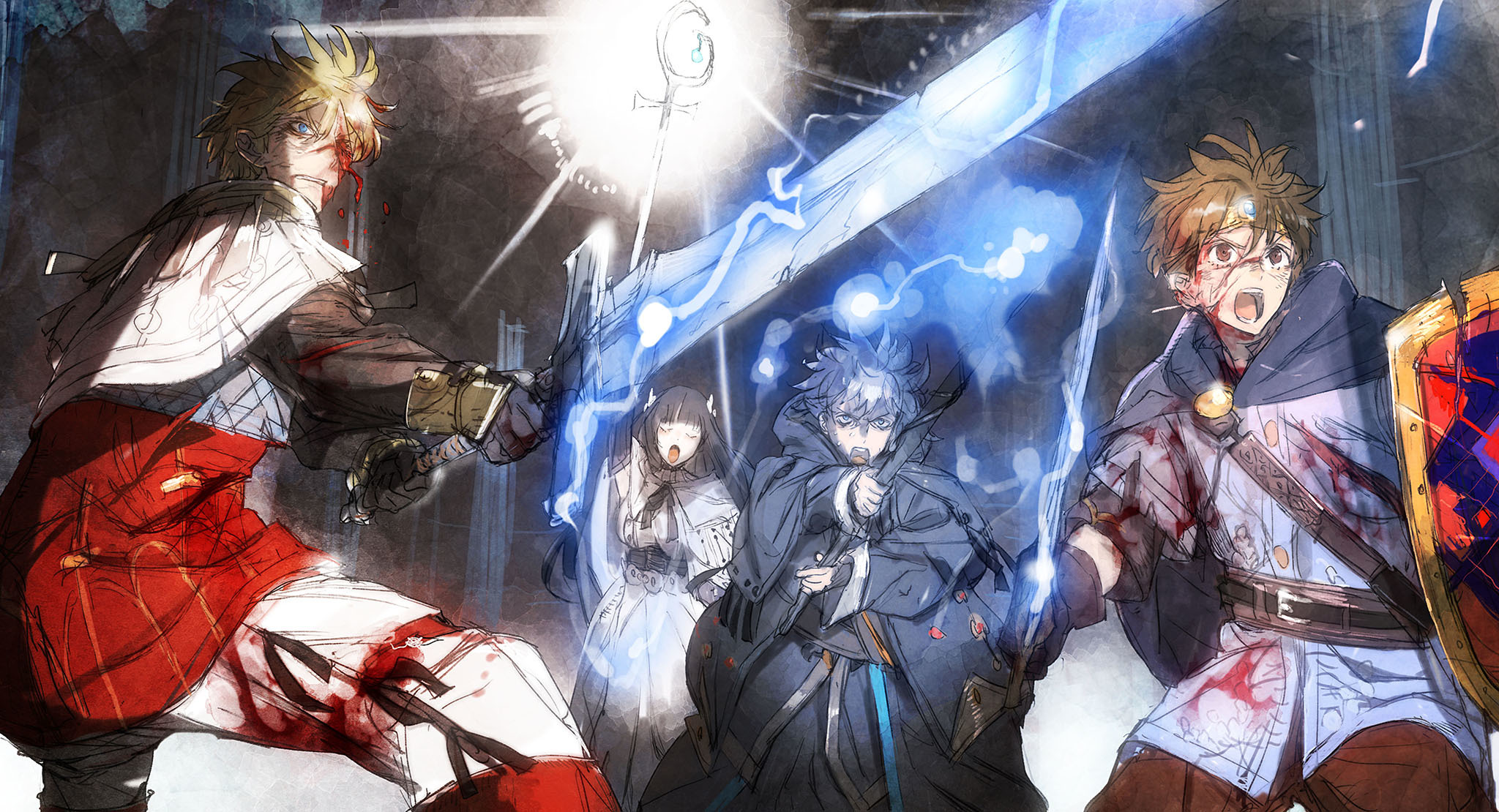 ART Who Killed The Hero? Volume 1 Illustrations