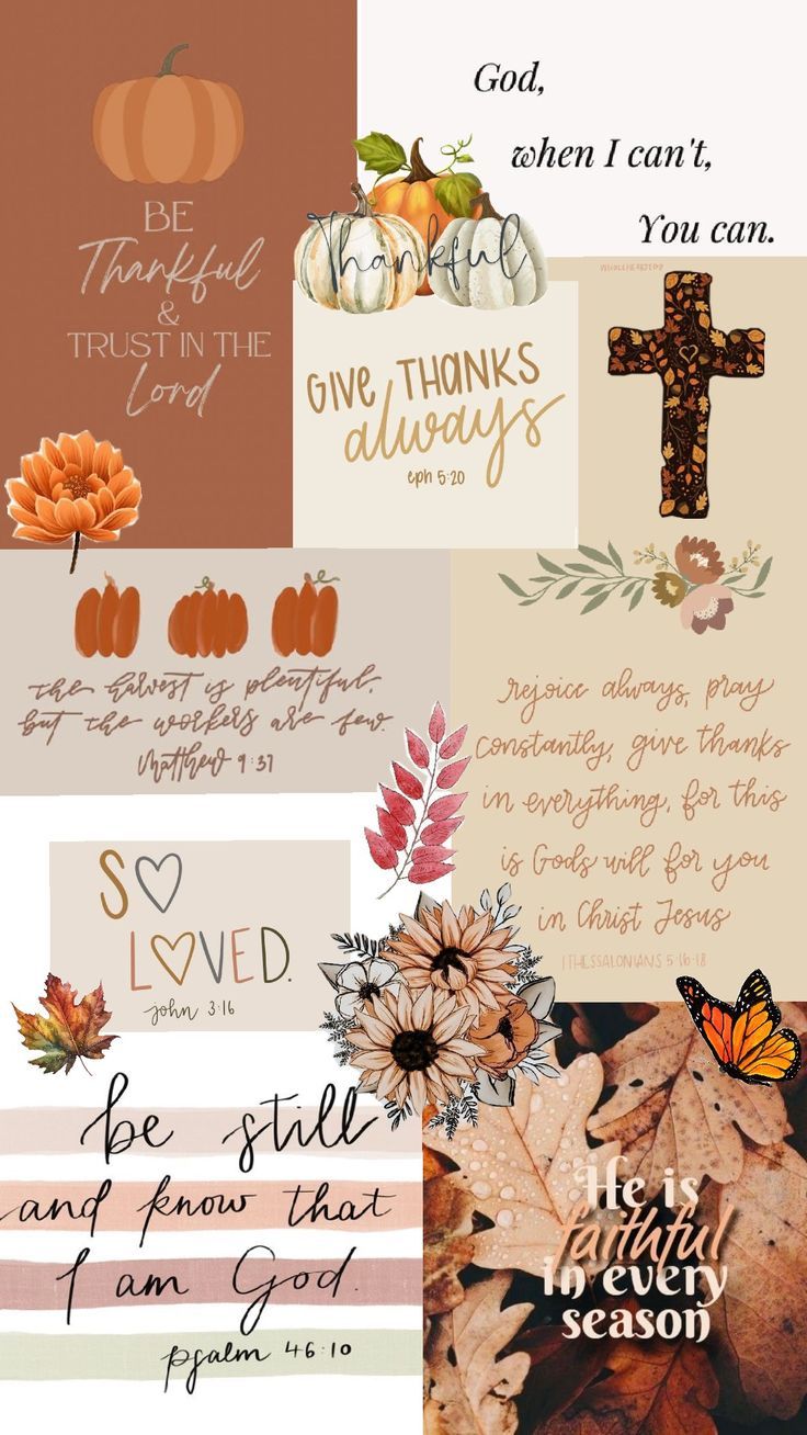 Autumn Thanksgiving In 2025. Christian Iphone Wallpaper, Wallpaper Bible, Christian Quotes Wallpaper