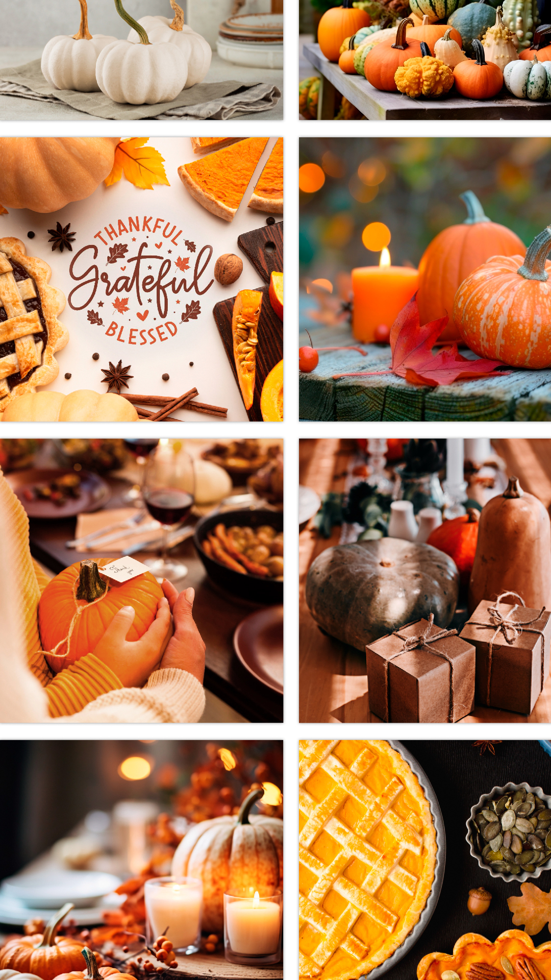 Cozy Thanksgiving Phone Wallpaper