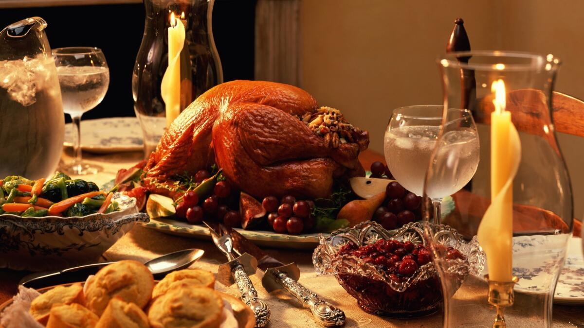 Commentary: Striving for perfection in a holiday dinner is a recipe for disappointment Angeles Times