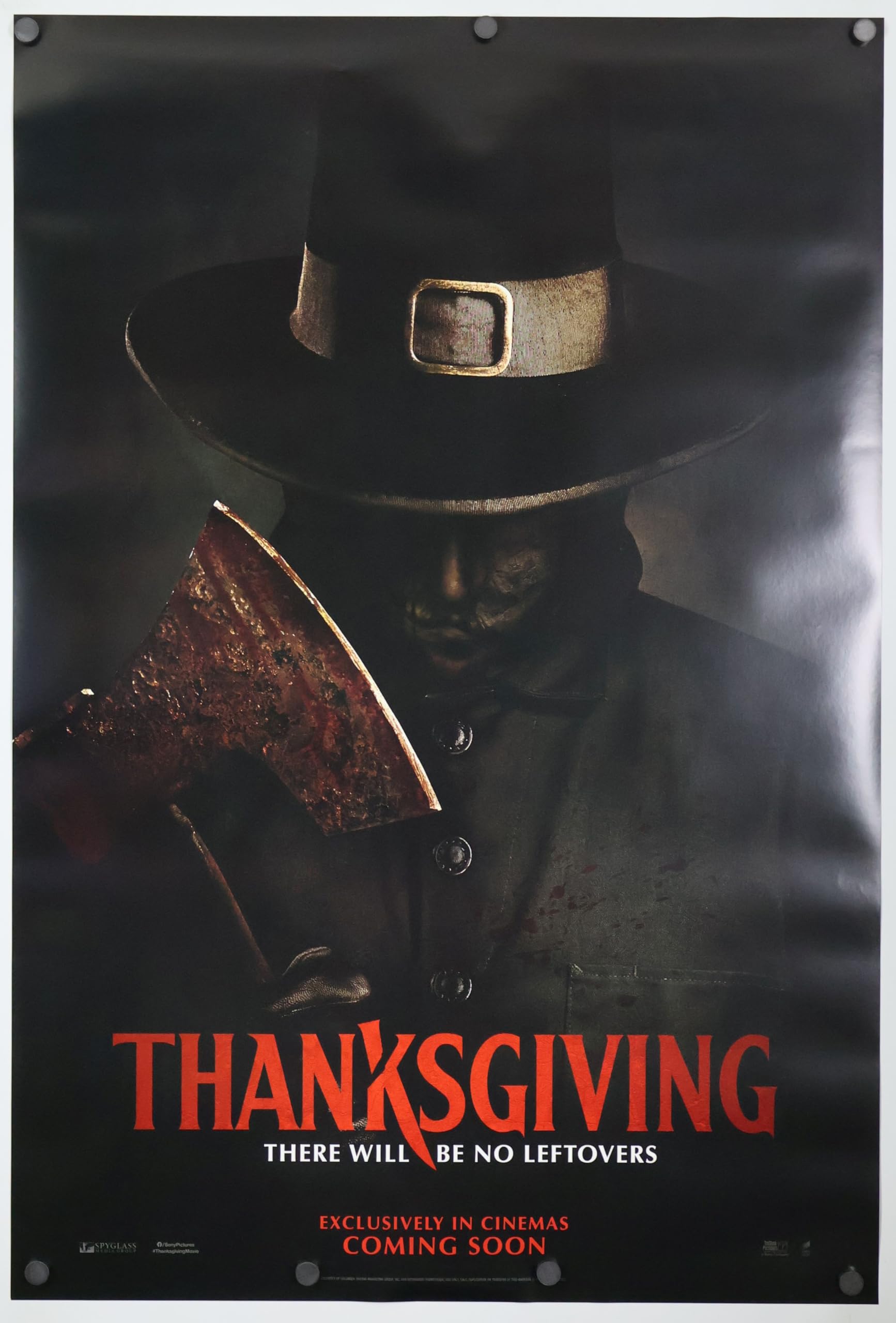 THANKSGIVING MOVIE POSTER 2 Sided ORIGINAL 27x40 Advance Horror BLUMHOUSE: Posters & Prints