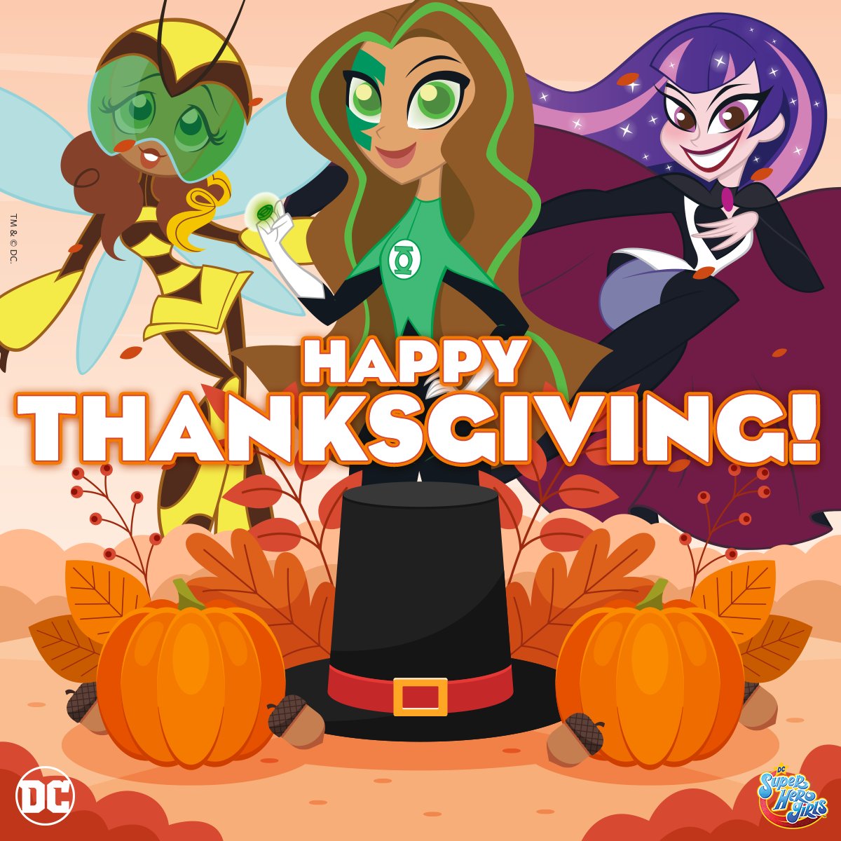 DC Super Hero Girls #Thanksgiving! What are you thankful for?