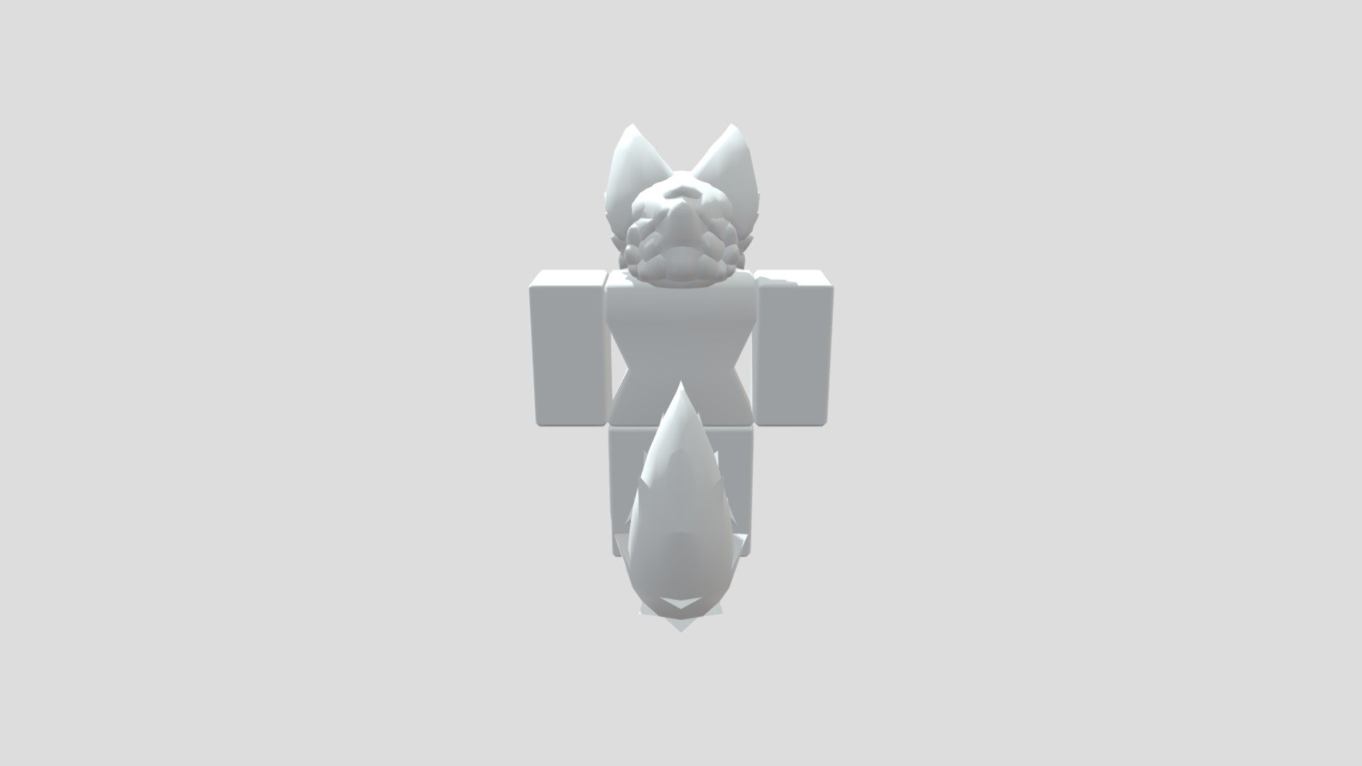 Furry Model Roblox Free 3D model by mega_robots [258abdb]