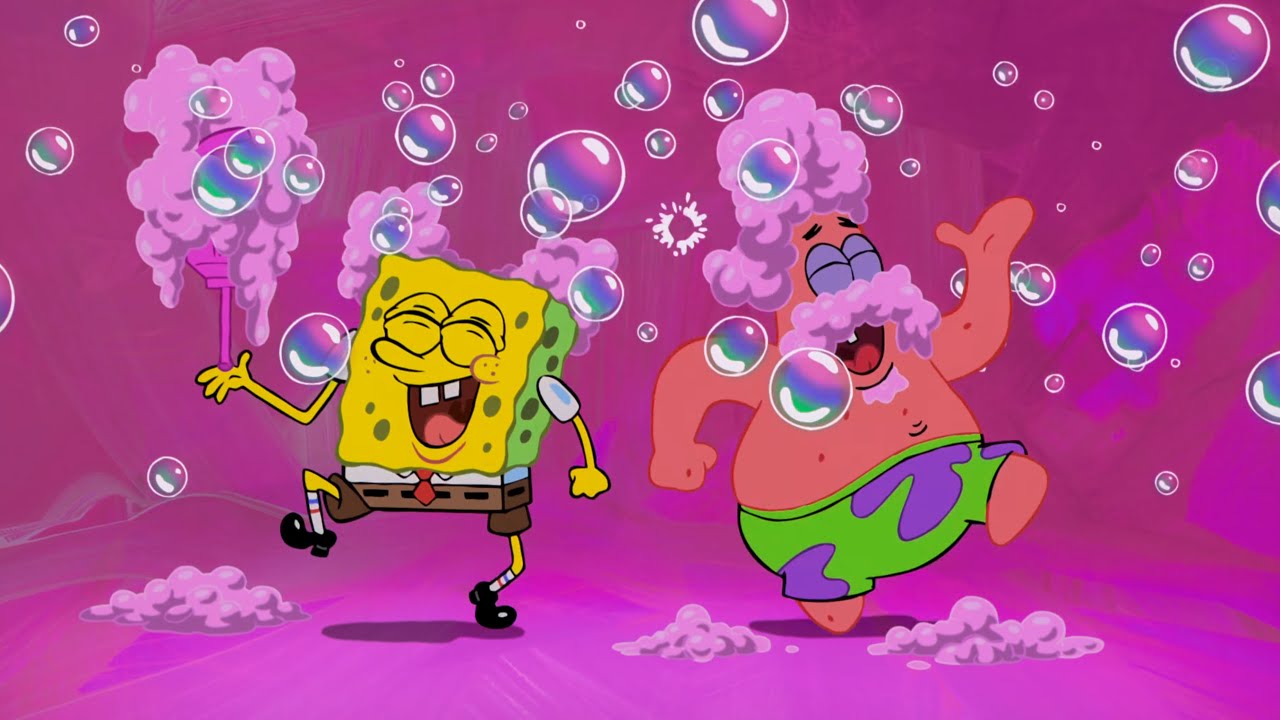 Bubble Blowing Babies. The SpongeBob SquarePants Movie (HDR)