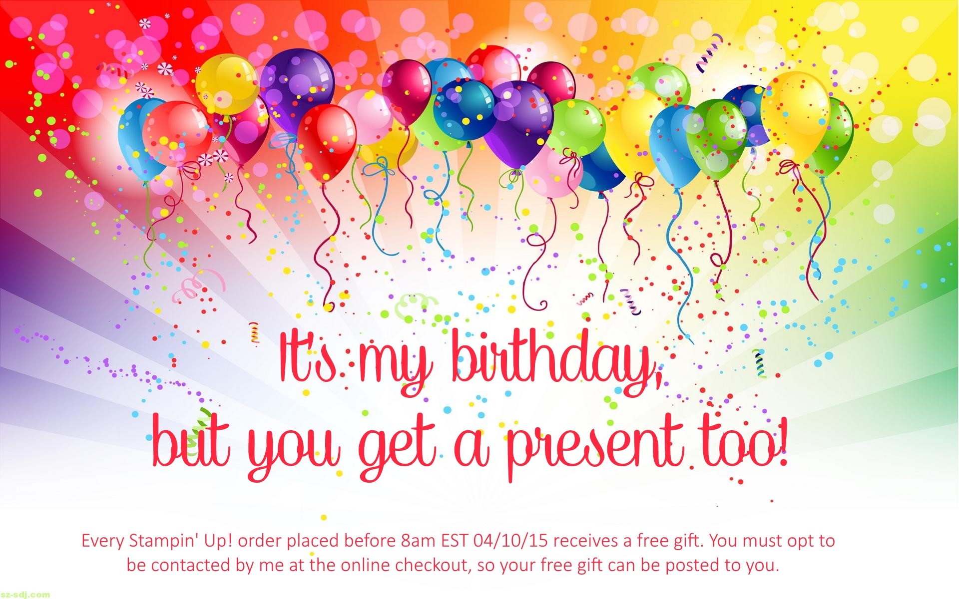Today Is My Birthday Wallpaper