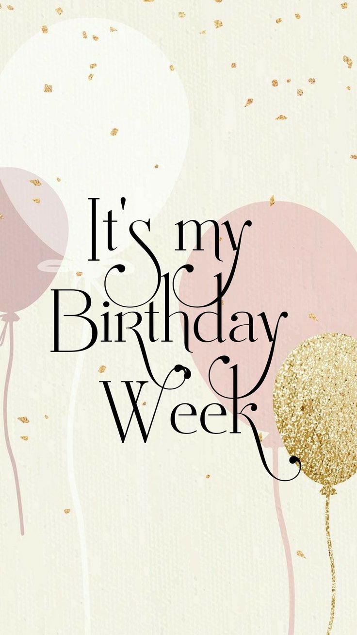 Birthday Week