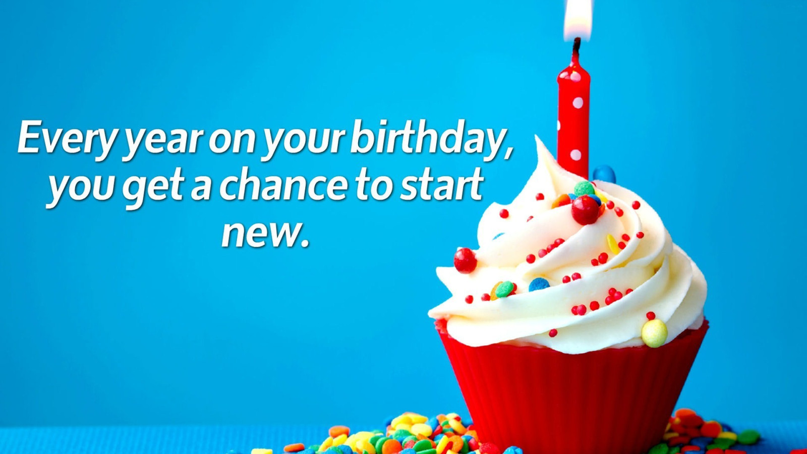 Start New On Your Birthday Quotes Wallpaper 00307