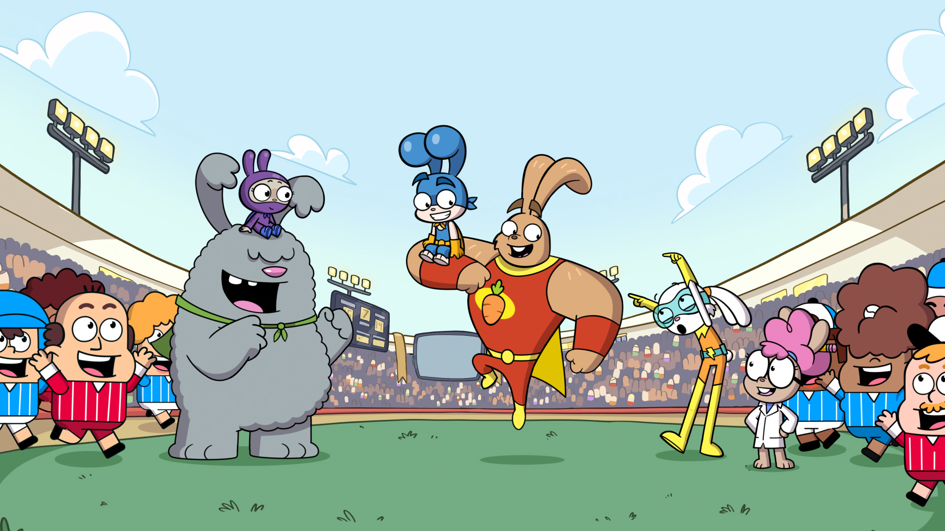 NickALive!: Big Bunny. Super Duper Bunny League