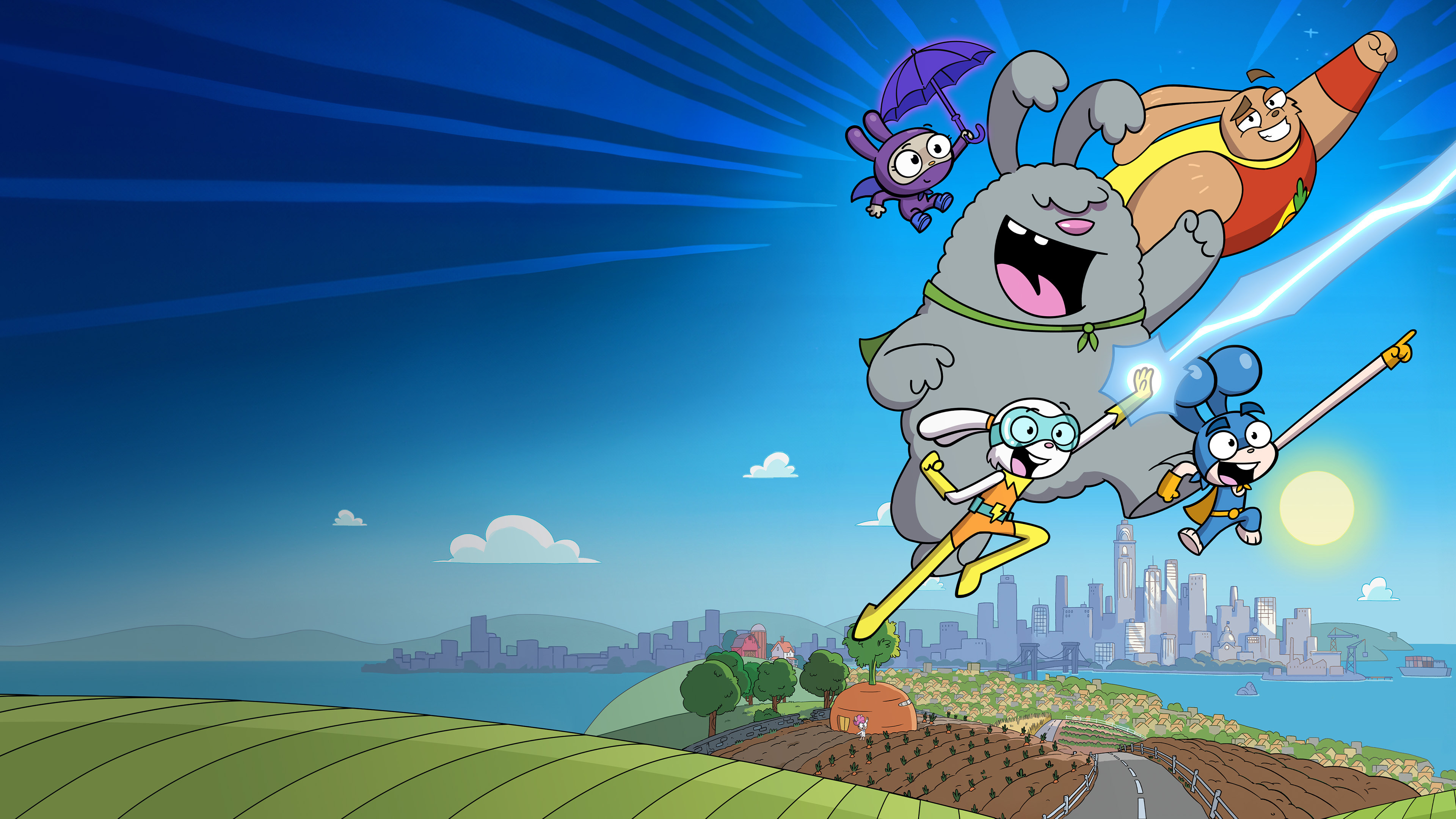 Watch Super Duper Bunny League 1