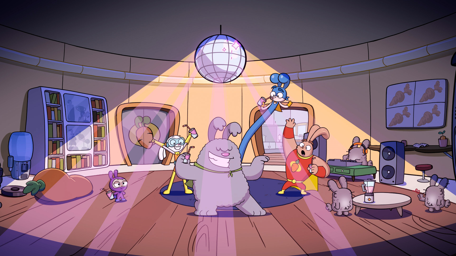 Dust Bunnies! / Mrs. Fuzzleglove!