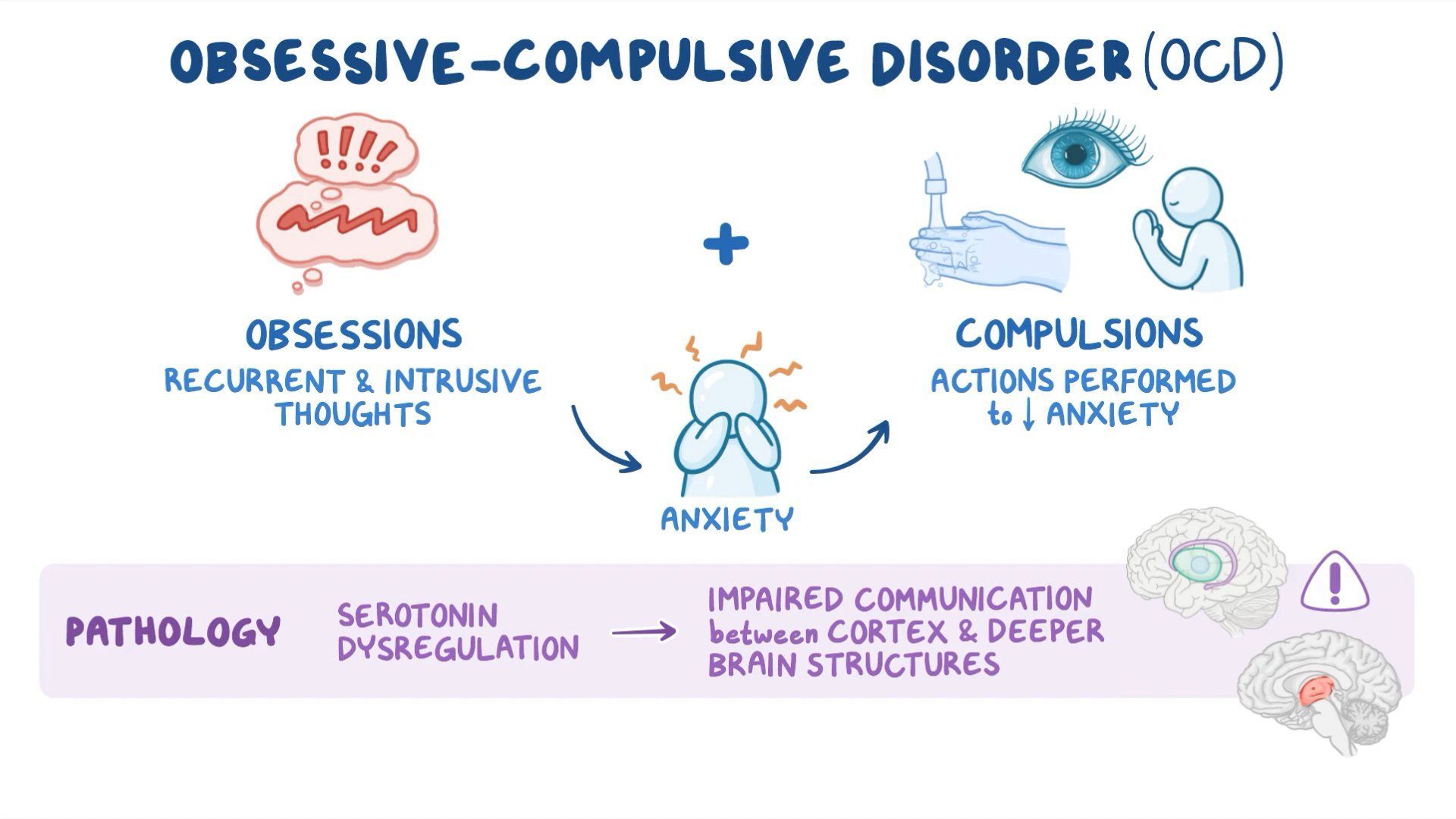 Obsessive Compulsive Disorder (OCD): Nursing: Video & Causes