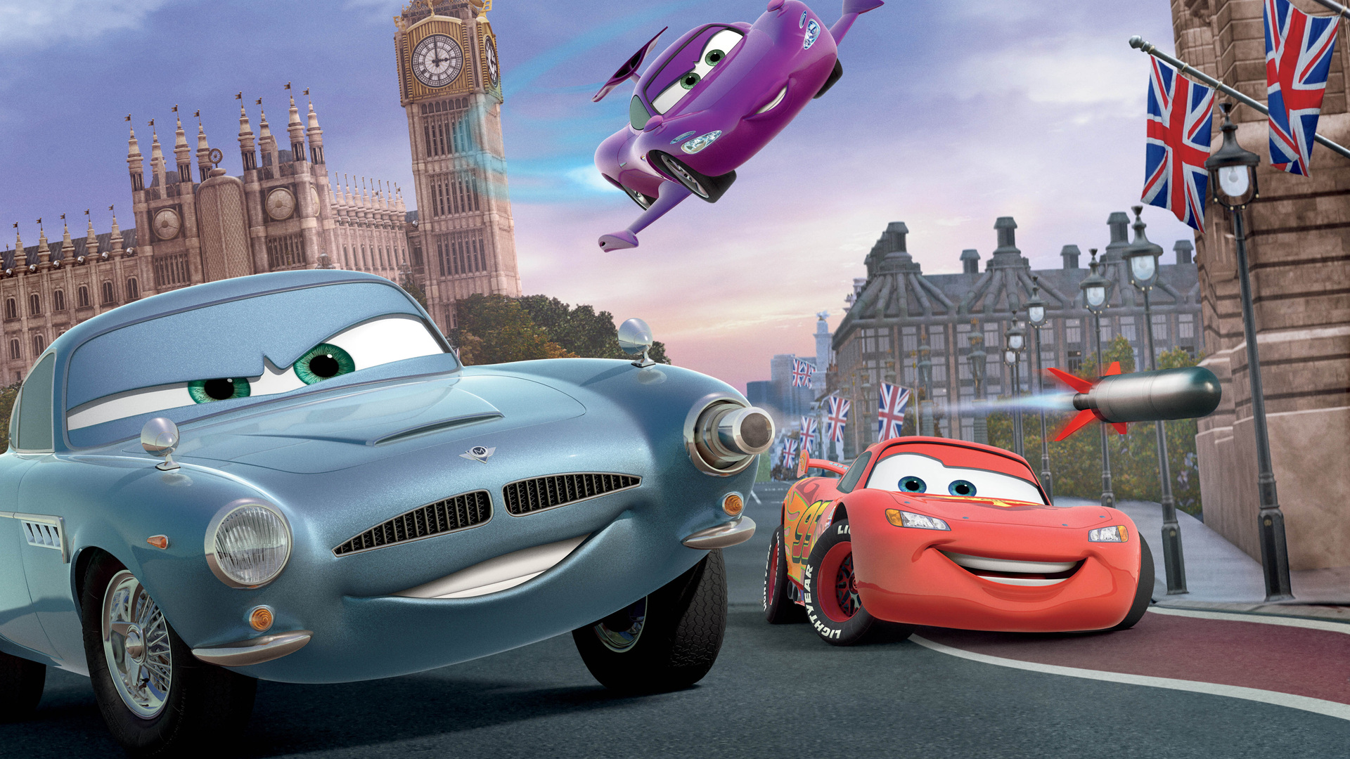 Download Movie Cars 2 HD Wallpaper