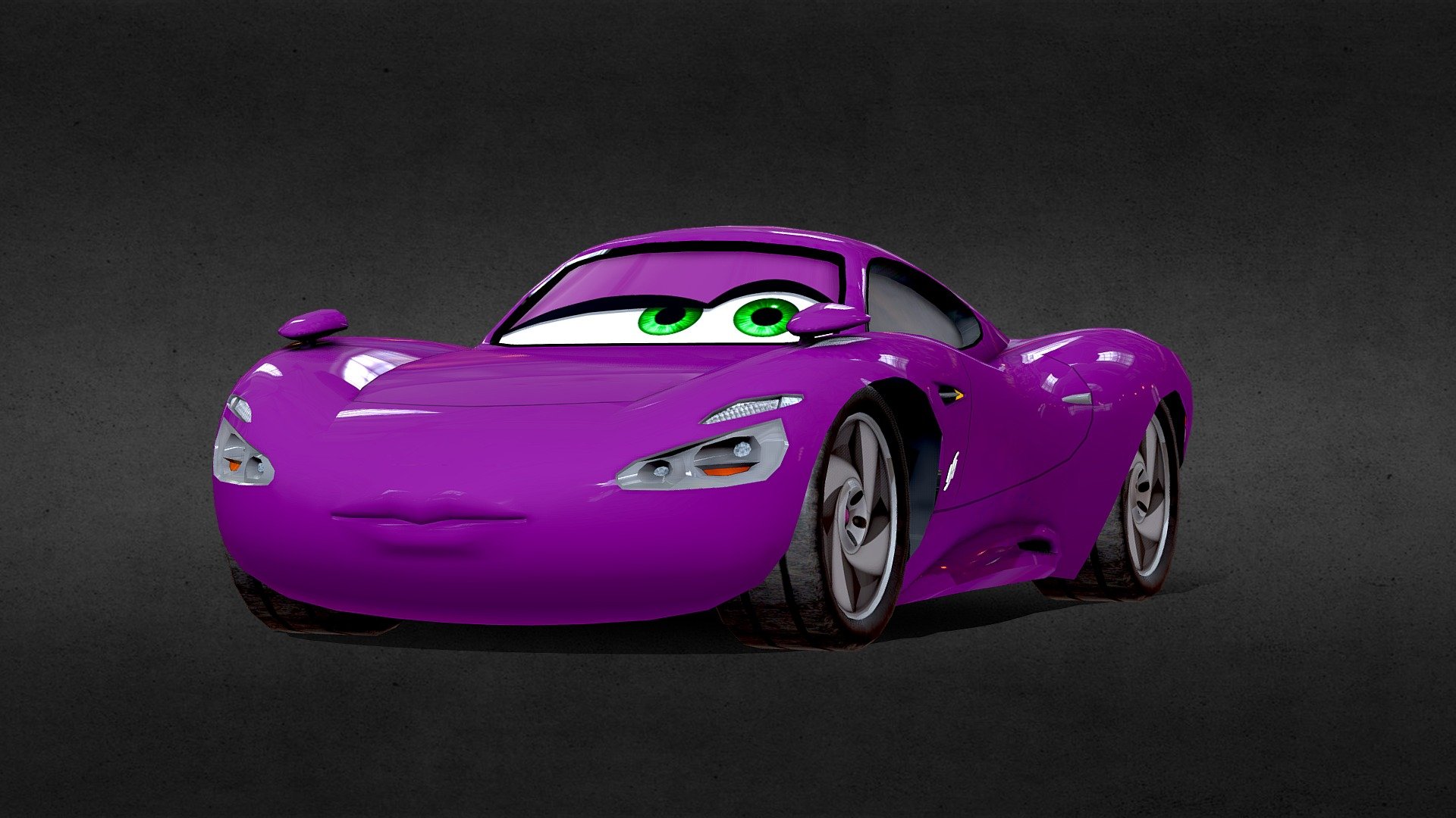 Holley Shiftwell Free 3D model by DinseyPixarCarsModels [a4f746a]