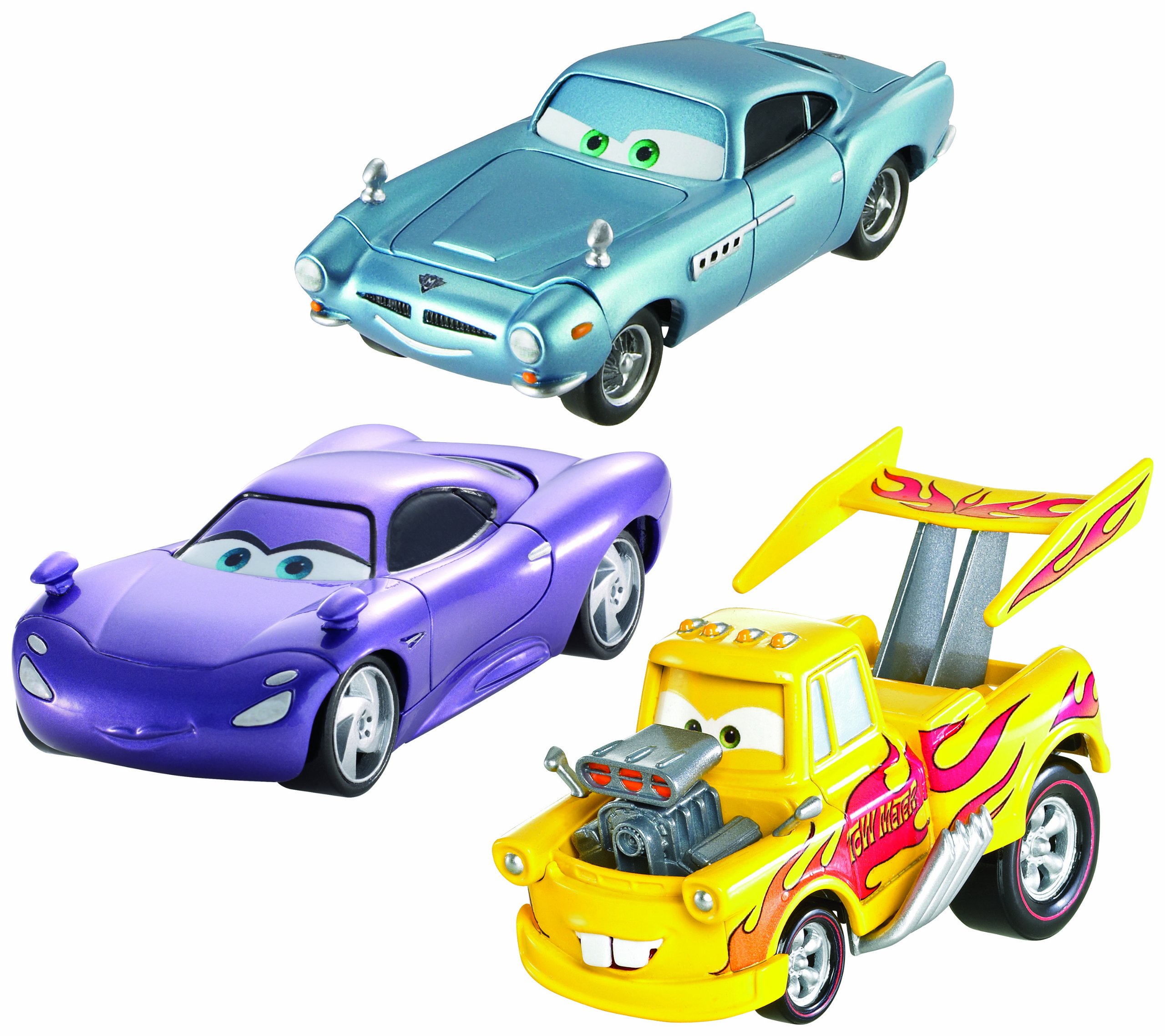 Cars 2 Collector Mater, Finn McMissile And Holley Shiftwell Vehicle 3 Pack, Amazon.co.uk: Toys & Games