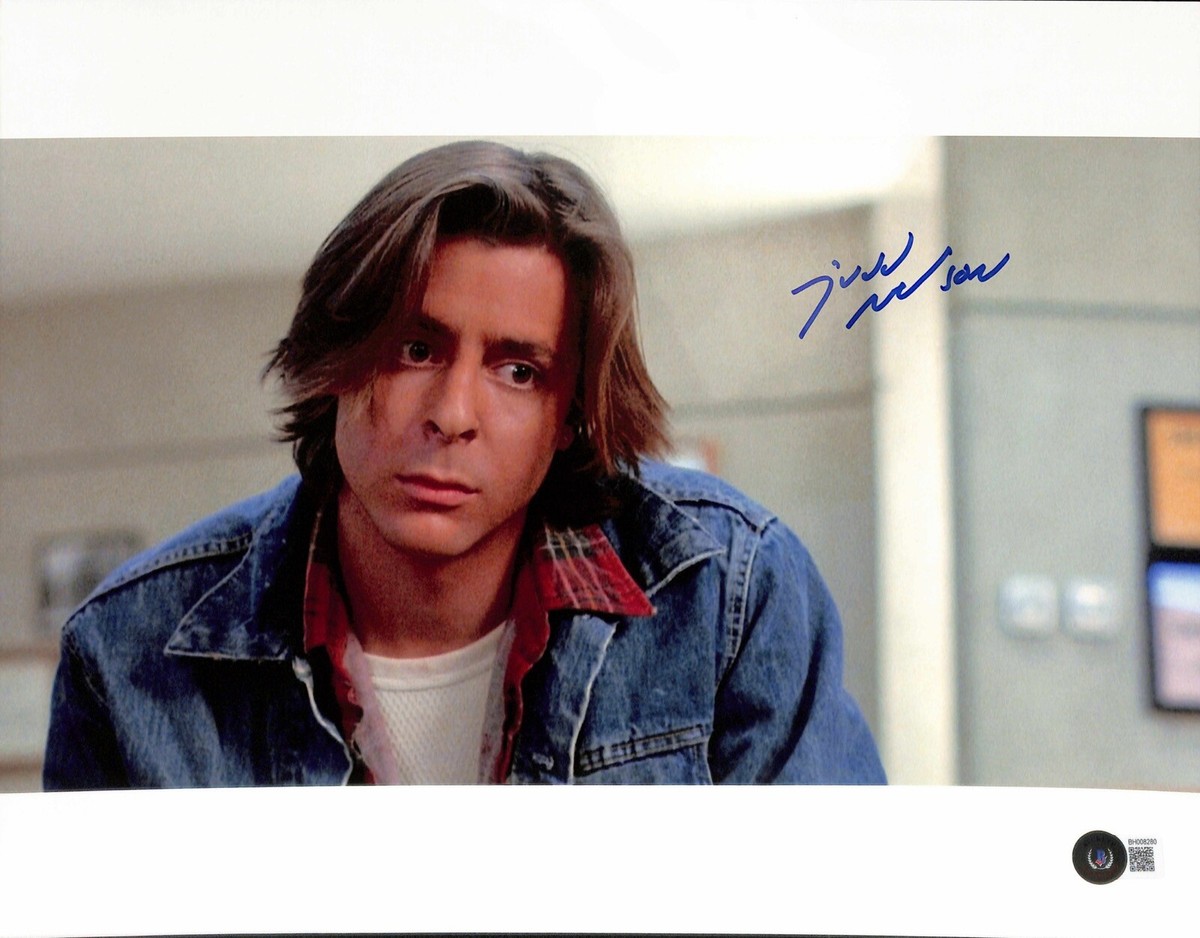 Judd Nelson The Breakfast Club Signed 11X14 BAS (Grad Collection)