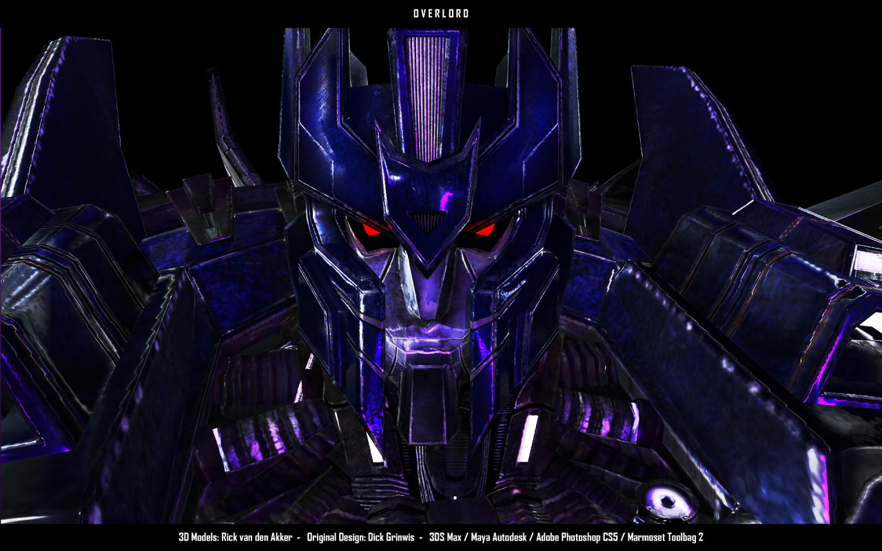 Transformers WFC FOC Overlord. Based On The Design By Dick Grinwis Of The Renegade Decepticon General, In The Style Of The