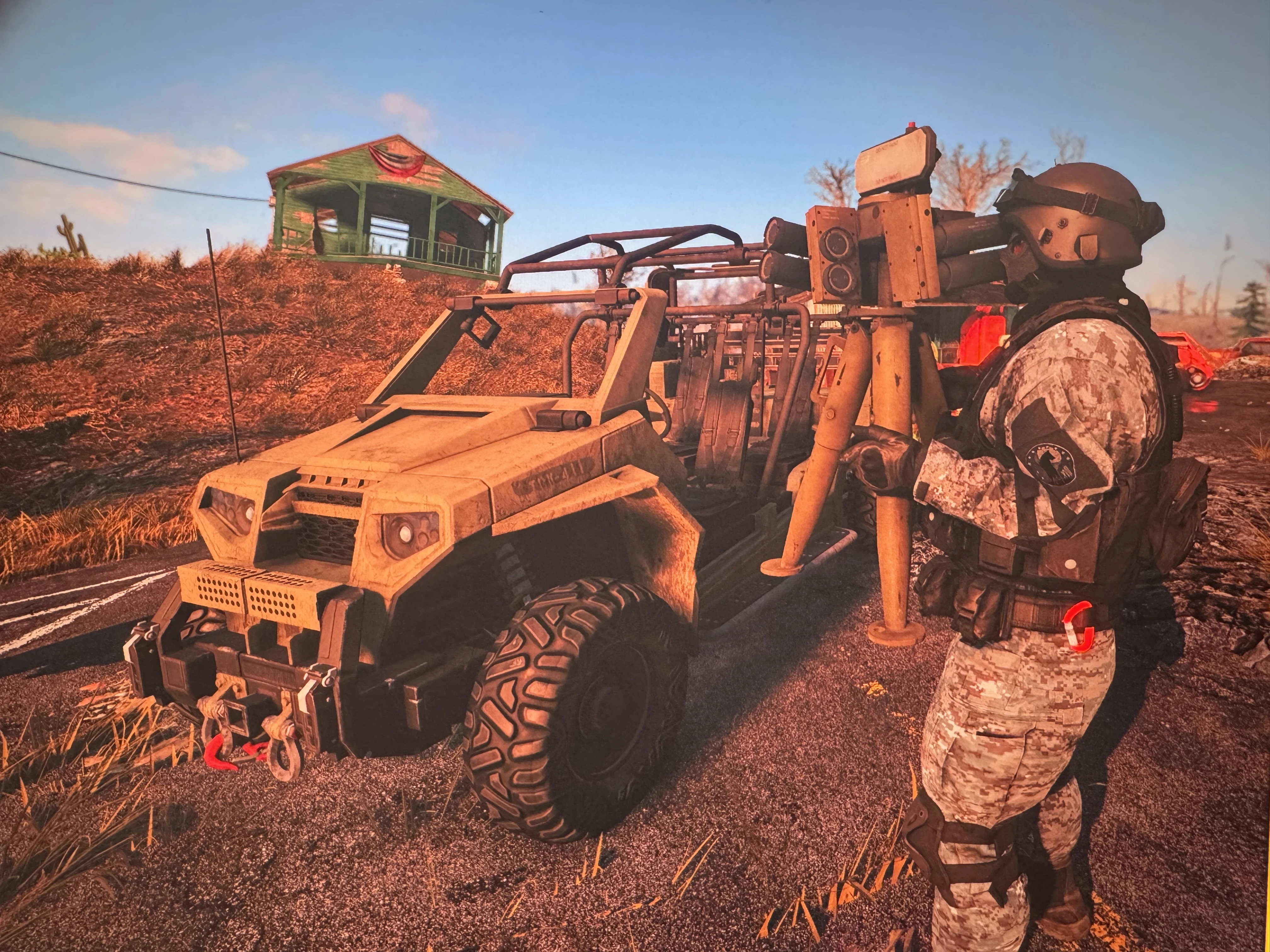 Kortac 2 shadow company soldier with trophy system from mw2022 at Fallout 4 Nexus and community