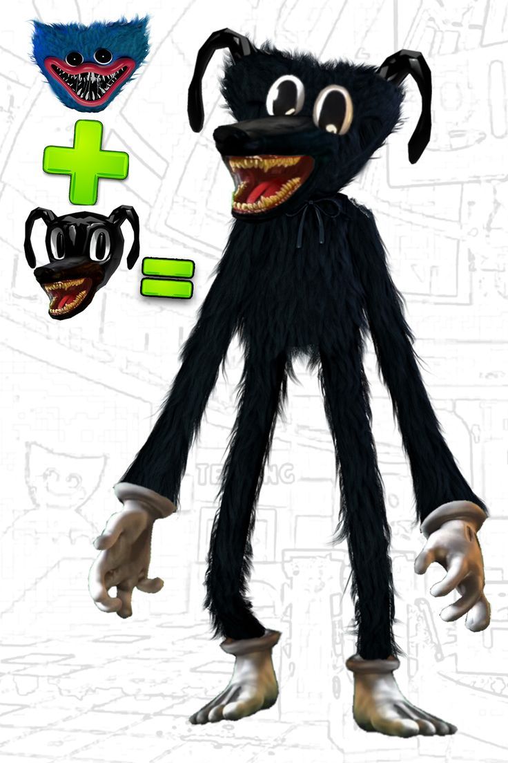 Cartoon Dog + Huggy Wuggy = ???
