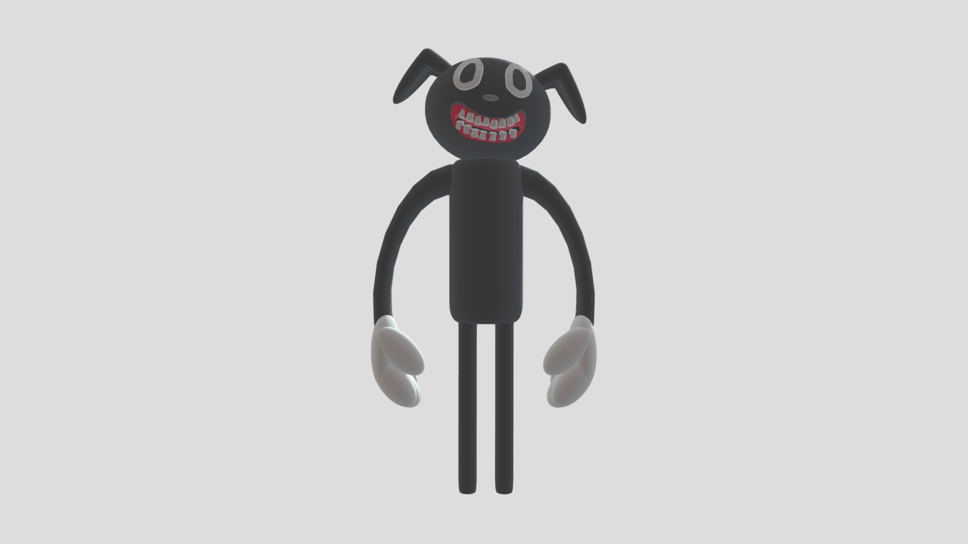 Cartoon Dog Roblox Trevor Henderson Free 3D model by Daffy Duck & Bugs Bunny [0389624]