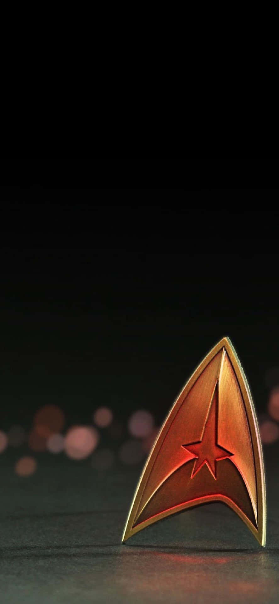 Download Star Trek Phone 3D Insignia Wallpaper