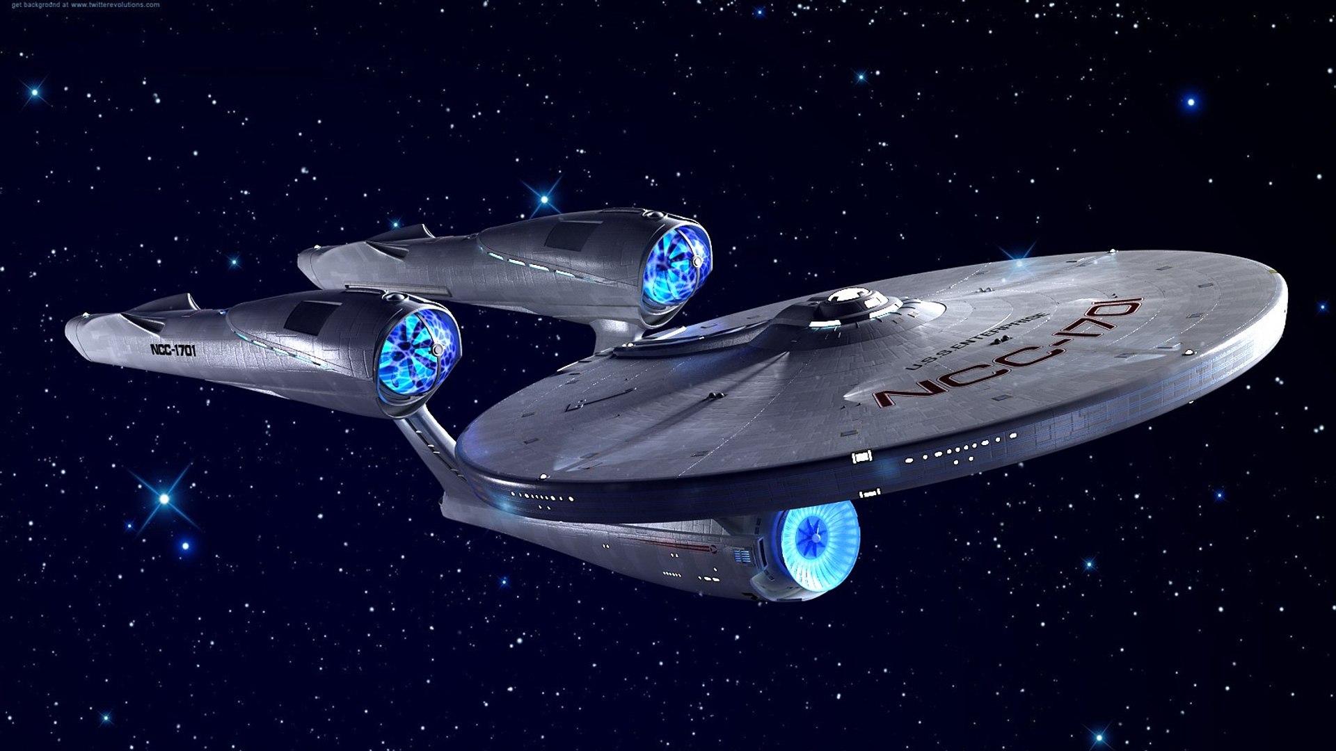 Star Trek Enterprise 3D Max