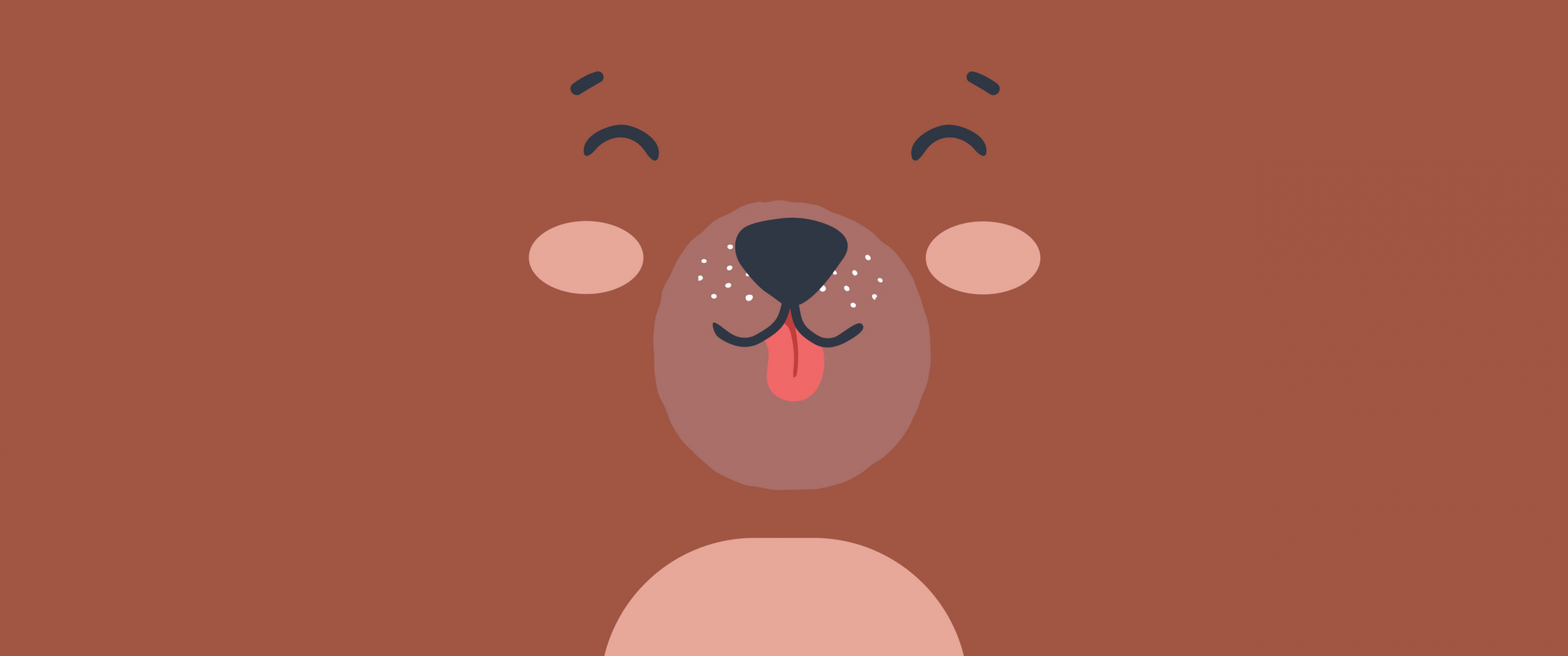 Cute Bear Wallpaper 4K, Brown aesthetic, Cute costume