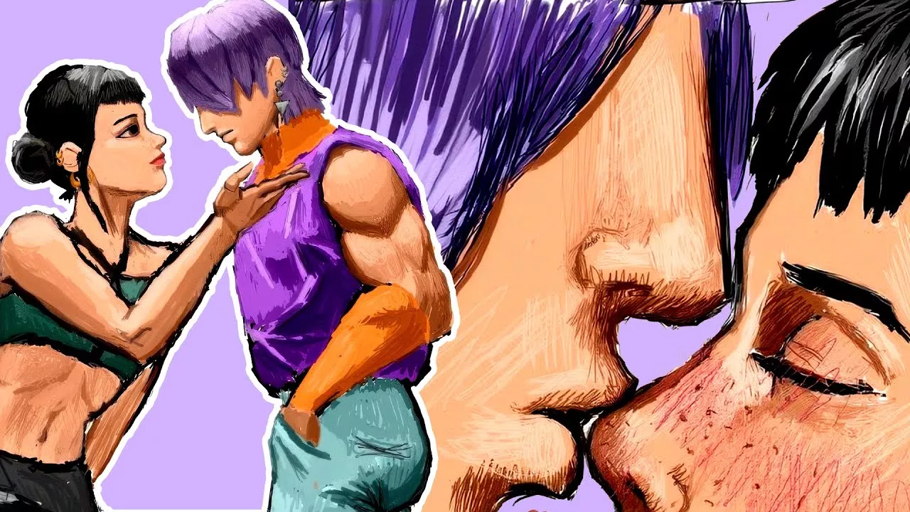 The Most Unusual Kiss