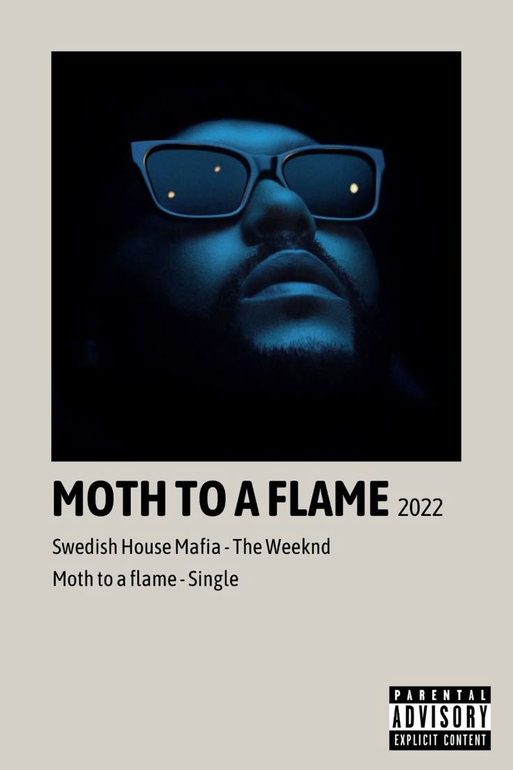 Moth to a flame album poster