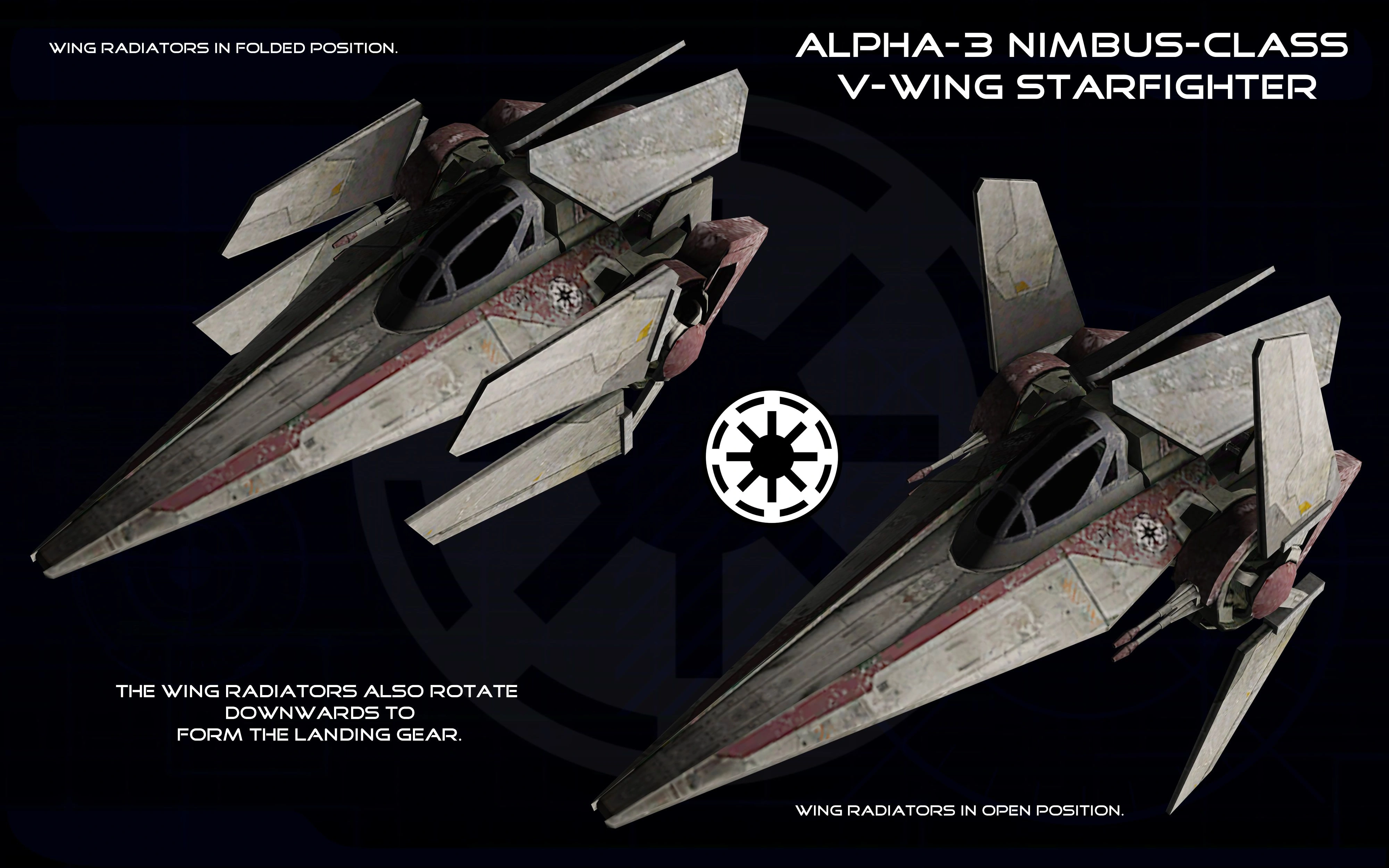 Alpha 3 Nimbus Class V Wing Starfighter