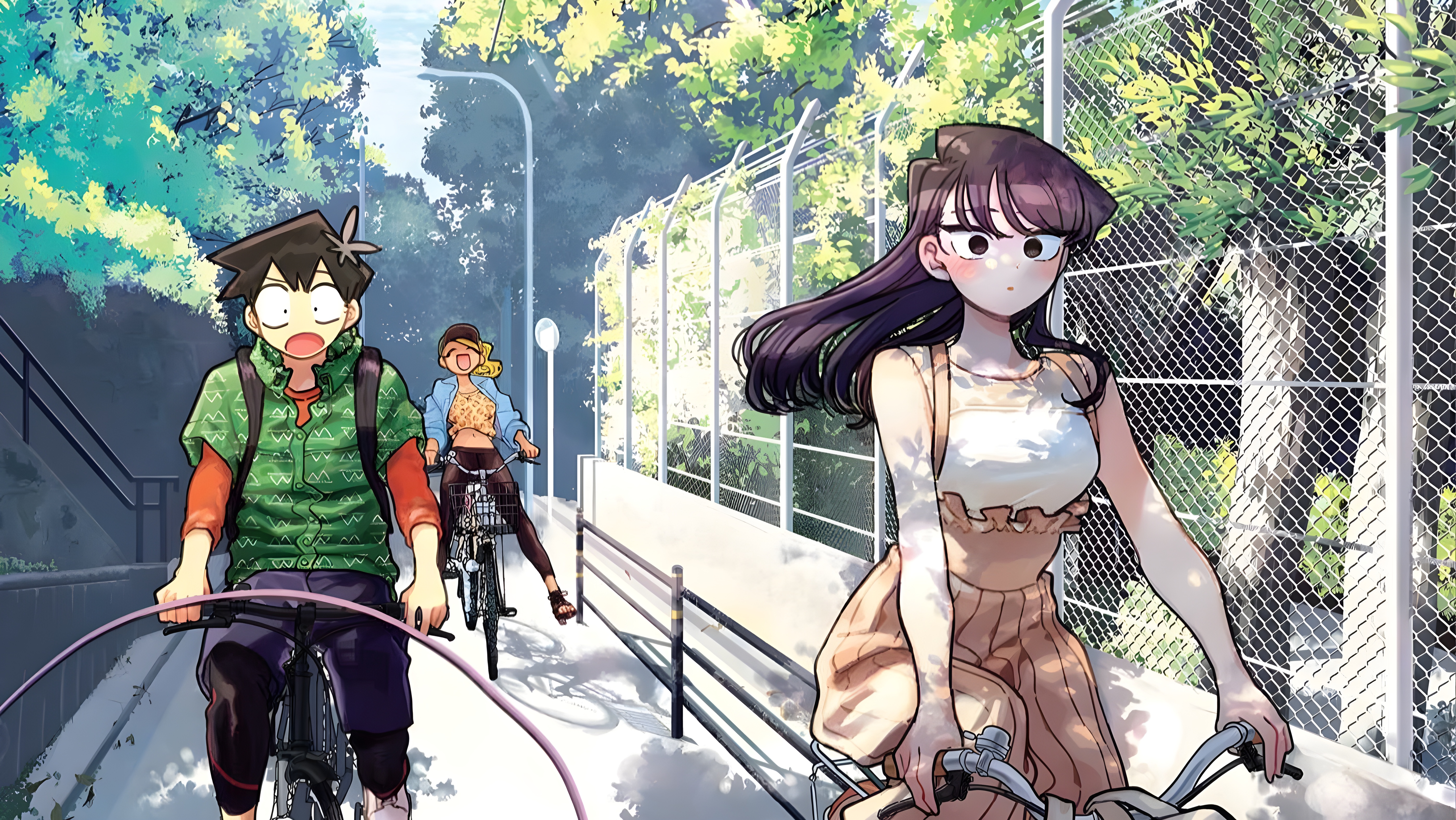 Desktop Wallpaper I Made From Volume 16´s Cover, R Komi_san