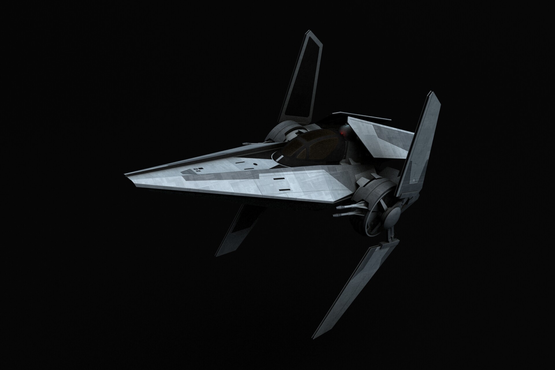 Galactic Empire V Wing Starfighter