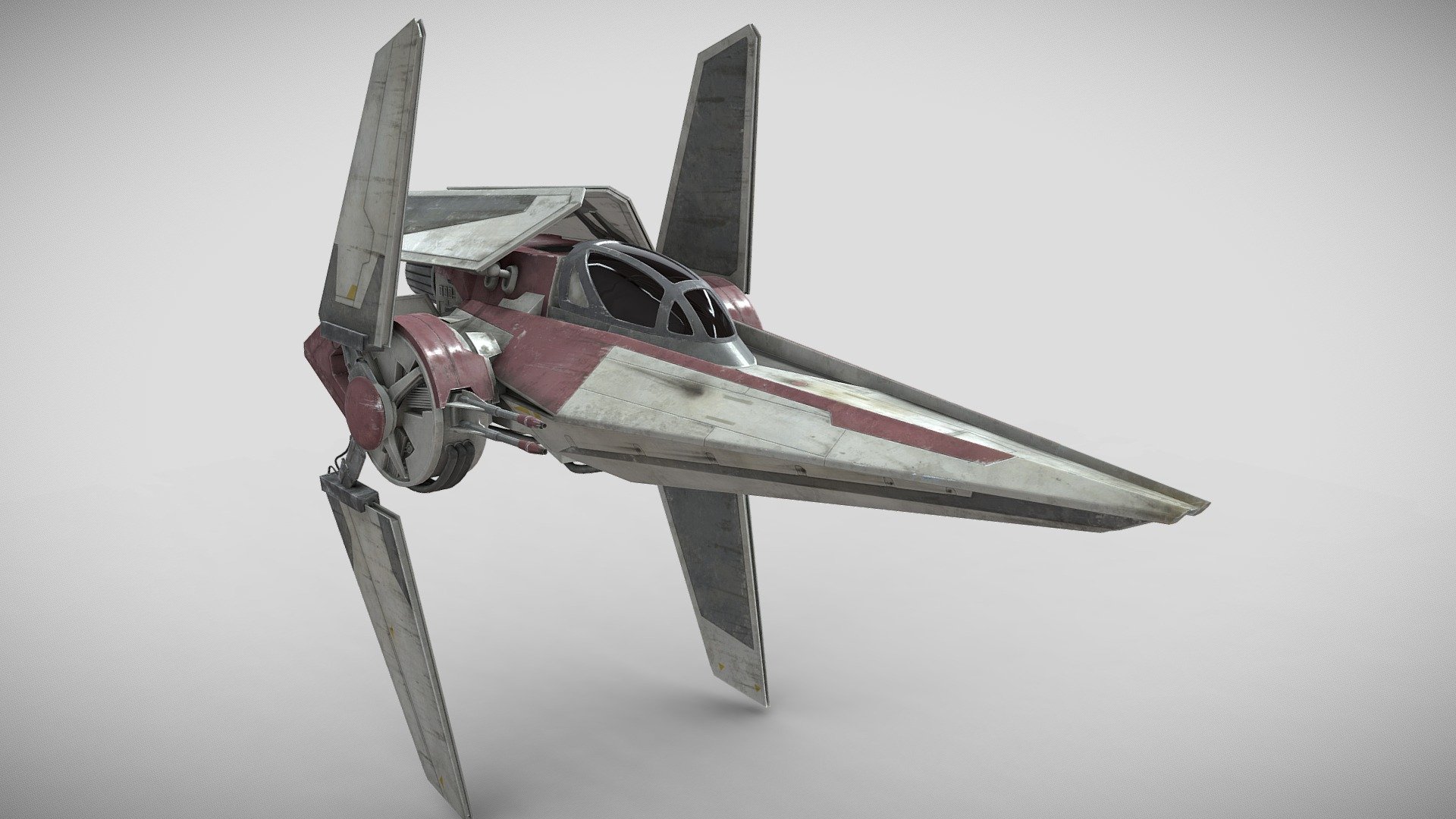 Star Wars V Wing Nimbus Class Model By _Vadim2020_ [bdcfbc3]