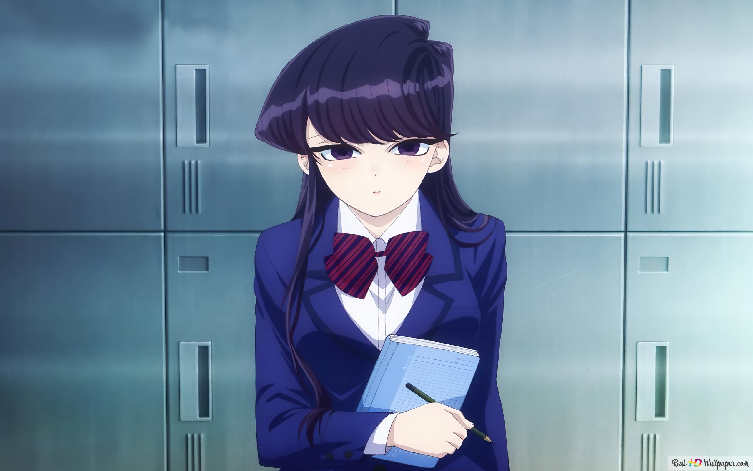 Komi Can't Communicate Komi 4K wallpaper download