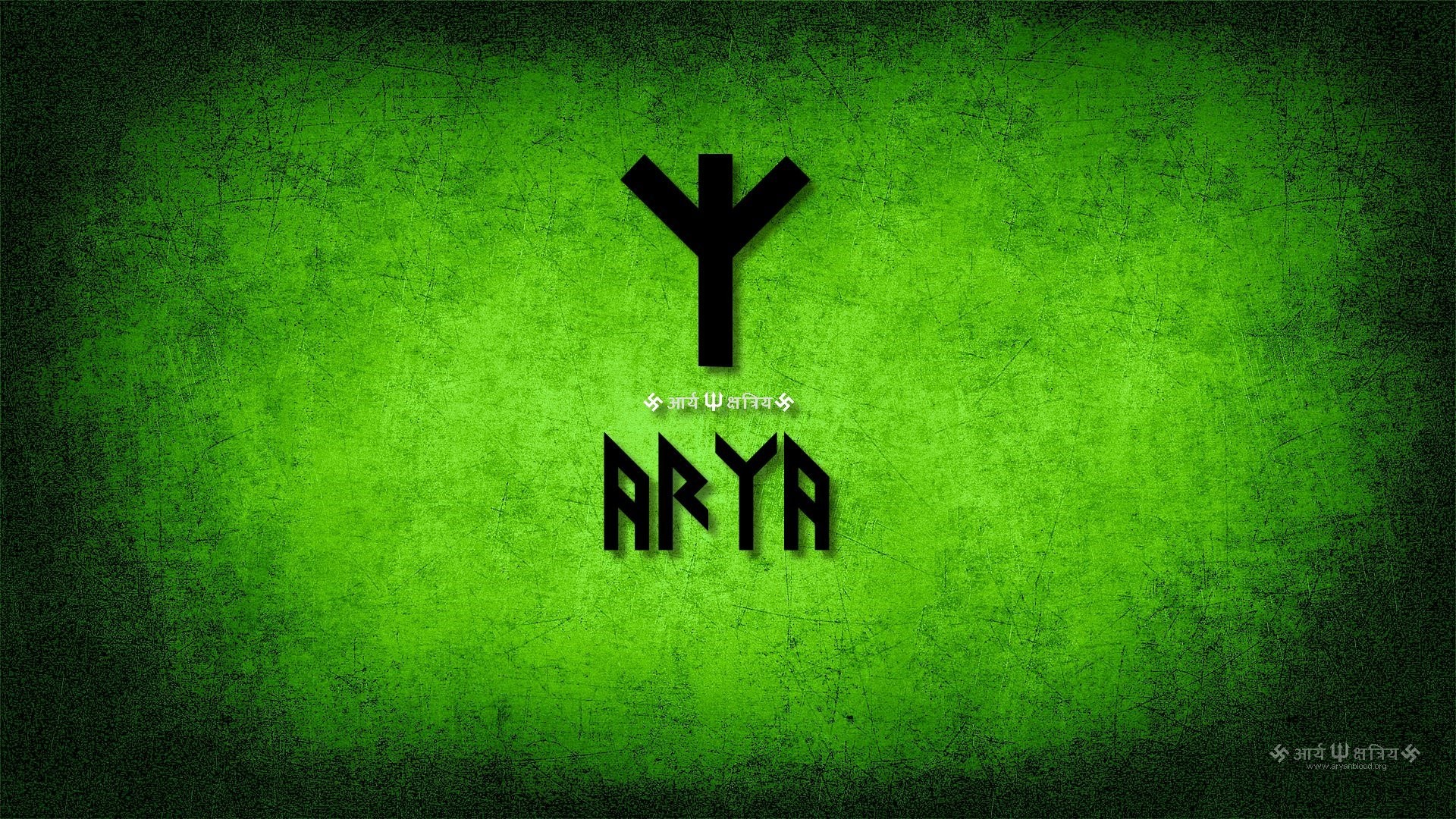 Download Religion Algiz Arya Hinduism Rune Wallpaper Design Wallpaper & Background Download