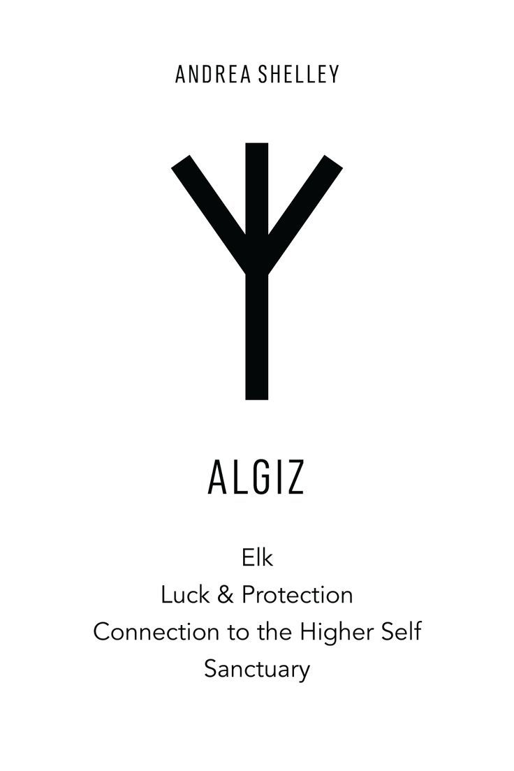 Elder Futhark Algiz Rune Meaning