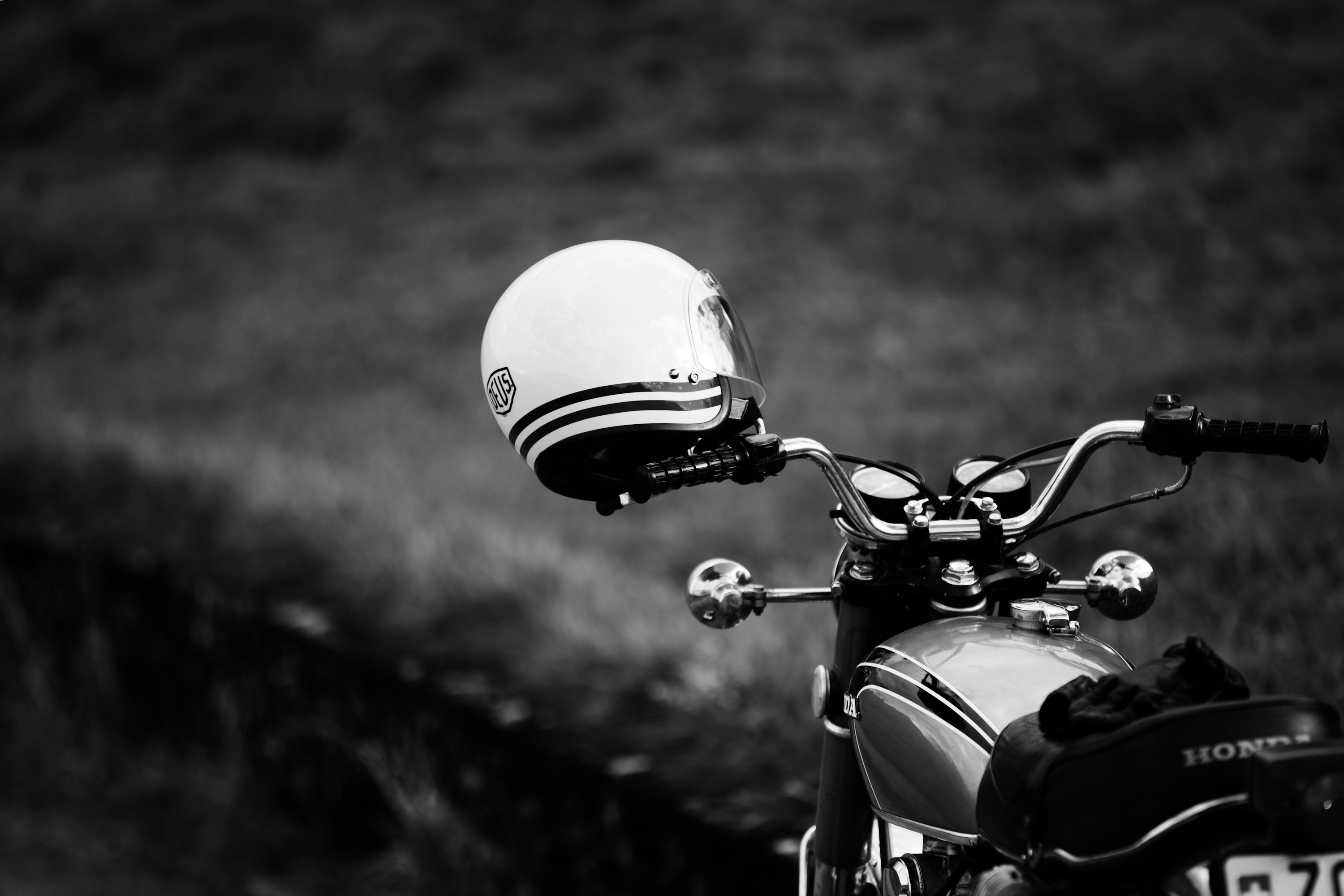 Motorcycle Black And White Picture. Download Free Image